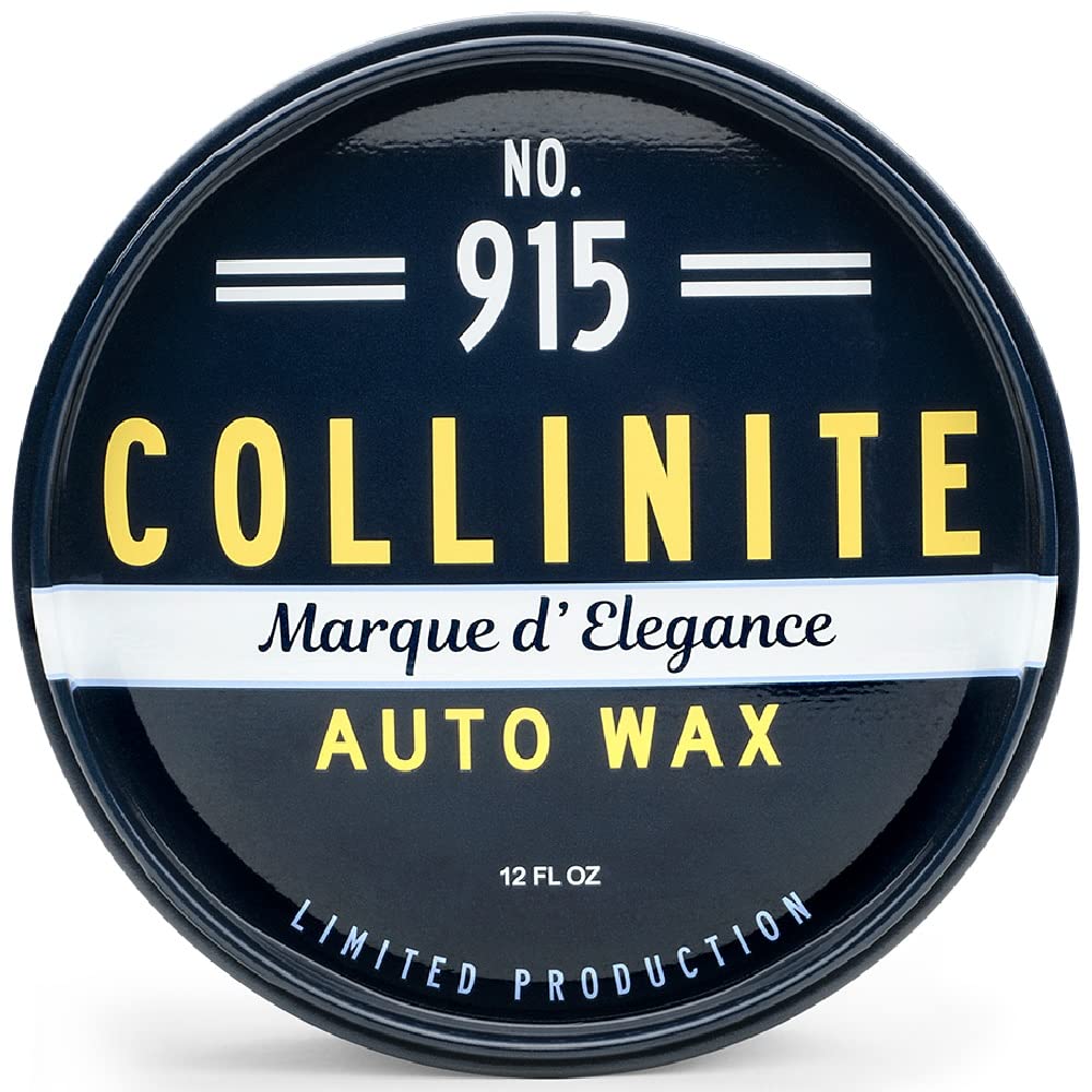 Collinite 915 Marque D Elegance Wax-Premium Carnauba+Polymer Concours Sealant. Show Car-Deep Shine & High Gloss + Durable, Long-