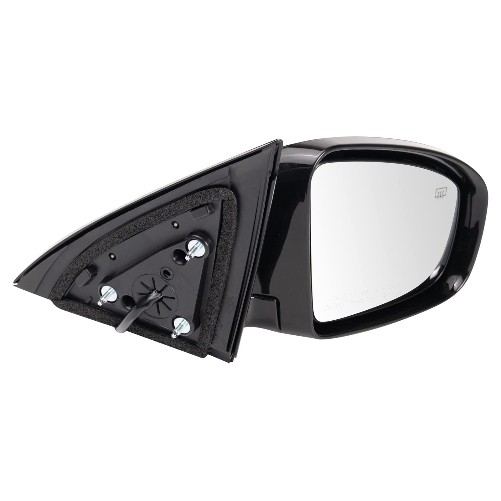 Trq Right Mirror Without Memory Passenger Side Compatible With 2013-2016 Nissan Pathfinder Ni1321251