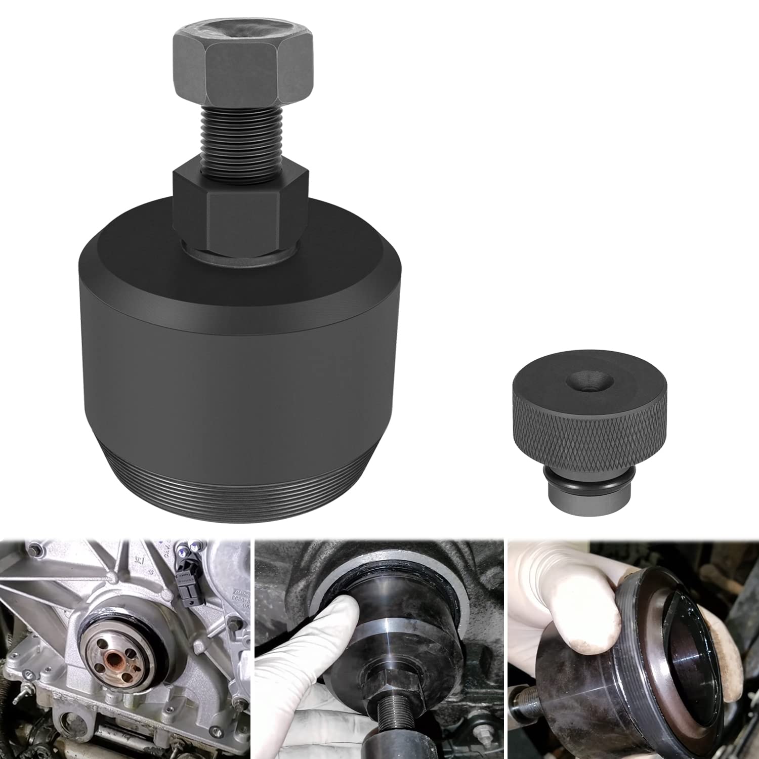 303-1510 6.7L Front Crankshaft Seal Remover Tool, Fits for 2011-2021 Ford Super Duty F-250/350 /450/550, 6.7L Power Stroke Diese