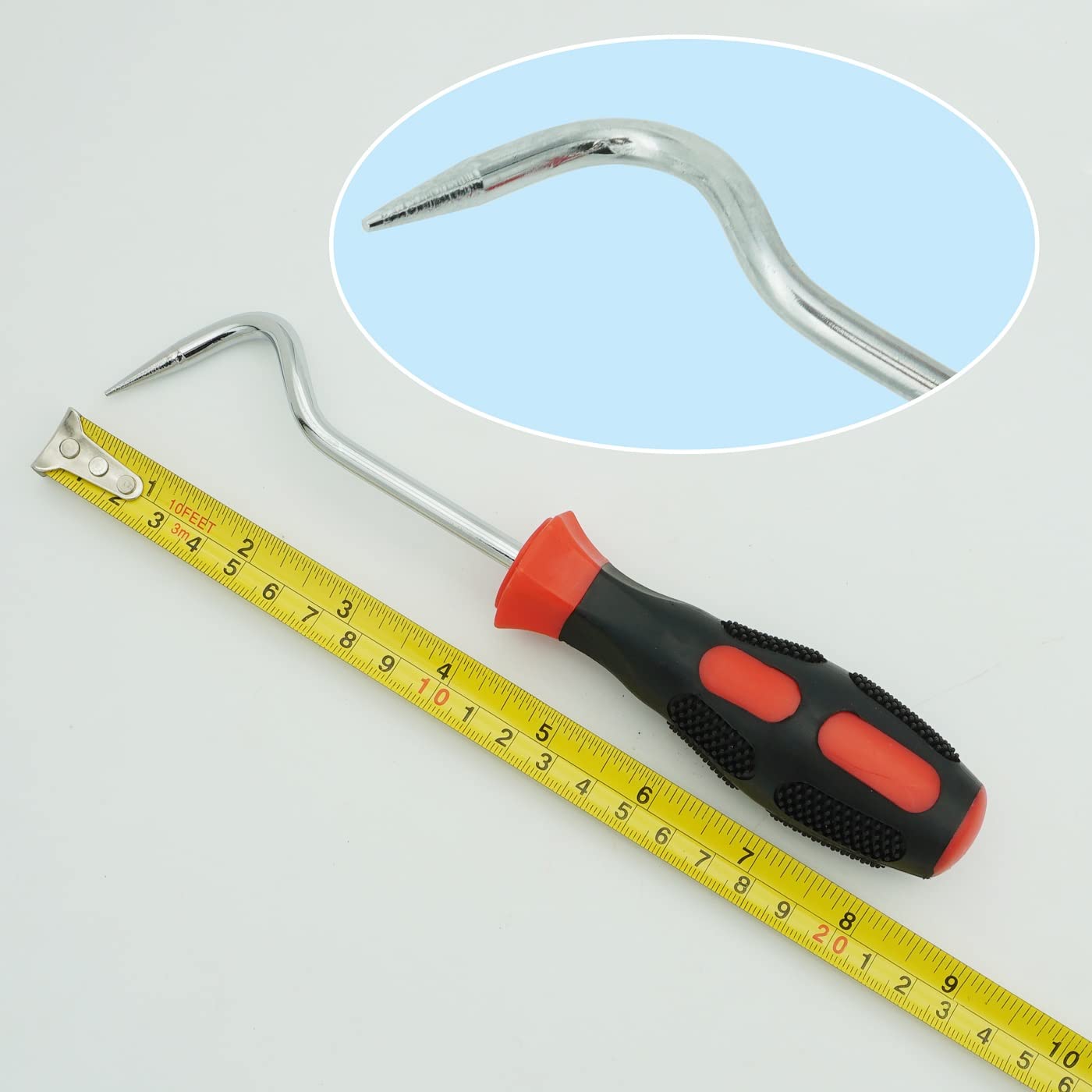 Vastools Hose Removal Hook Pick Set - 10'' Hook, 8'' Remover, Radiator Hose Puller Pack Of 4