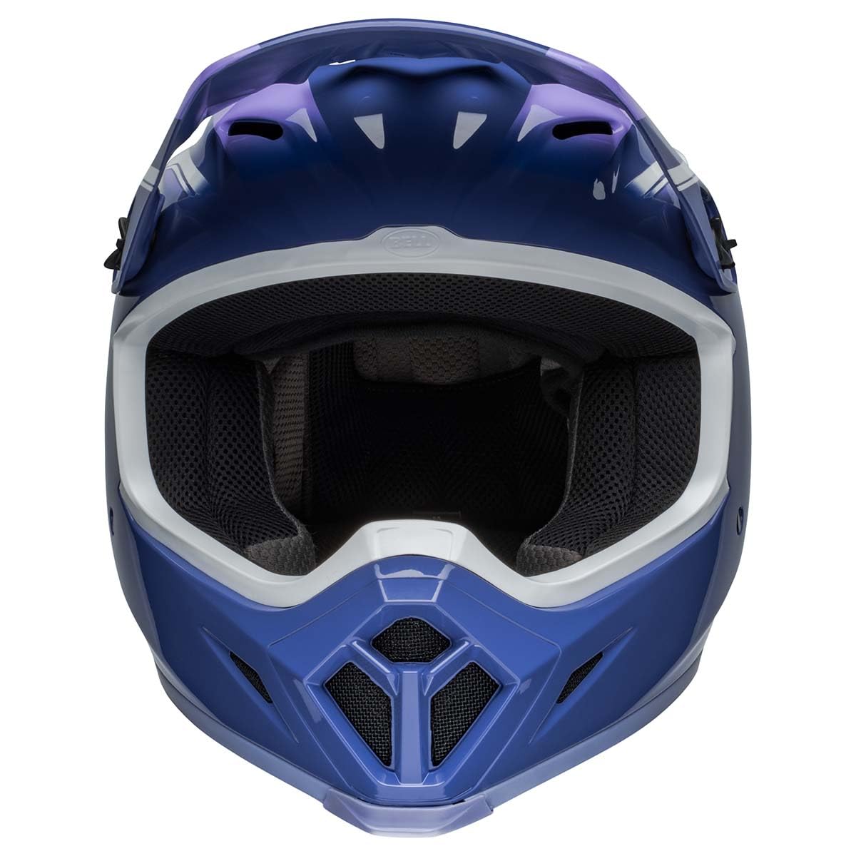 Bell Mx-9 Mips Dirt Helmet (Dart Gloss Purple/White - 2X-Large)