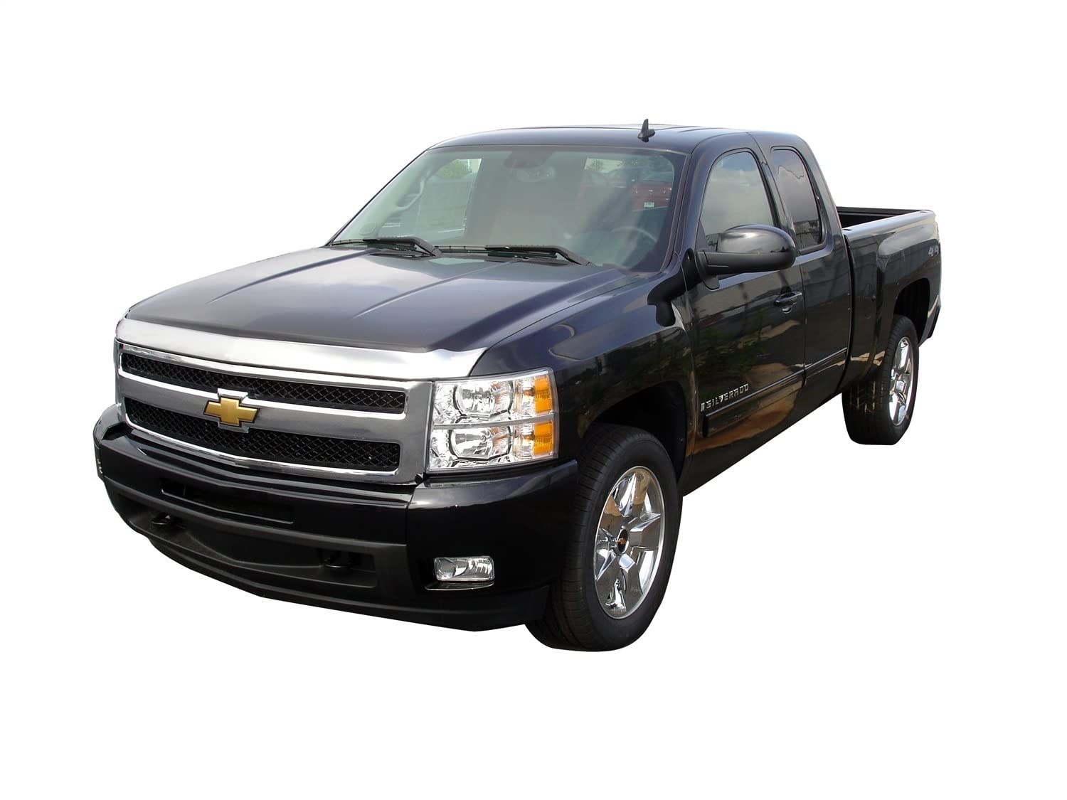 Auto Ventshade [Avs] Aeroskin / Hood Protector | Fits 2007 - 2013 Chevrolet Silverado 1500, 1 Pc. | Smoke - 322002