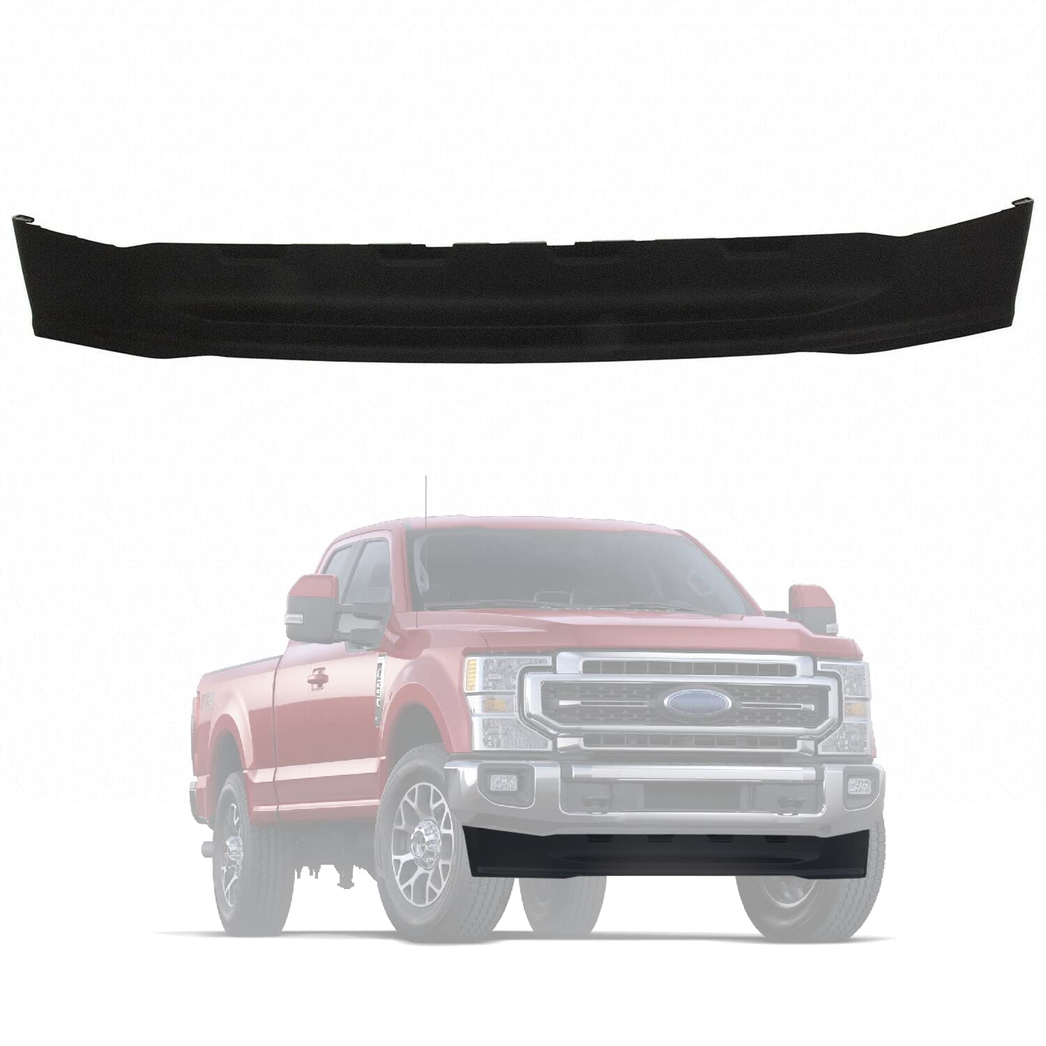 IAMAUTO 80392 Front Lower Valance Panel Air Deflector 4WD Models 7.25'' TALL Compatible With 2020 2021 2022 Ford Super Duty F250