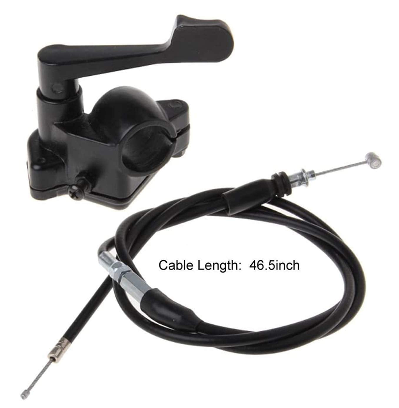 PZ20 Carburetor and Thumb Throttle Cable Accelerator Handle Assembly Compatible with TaoTao NST SunL Kazuma Baja 50cc 70cc 90cc