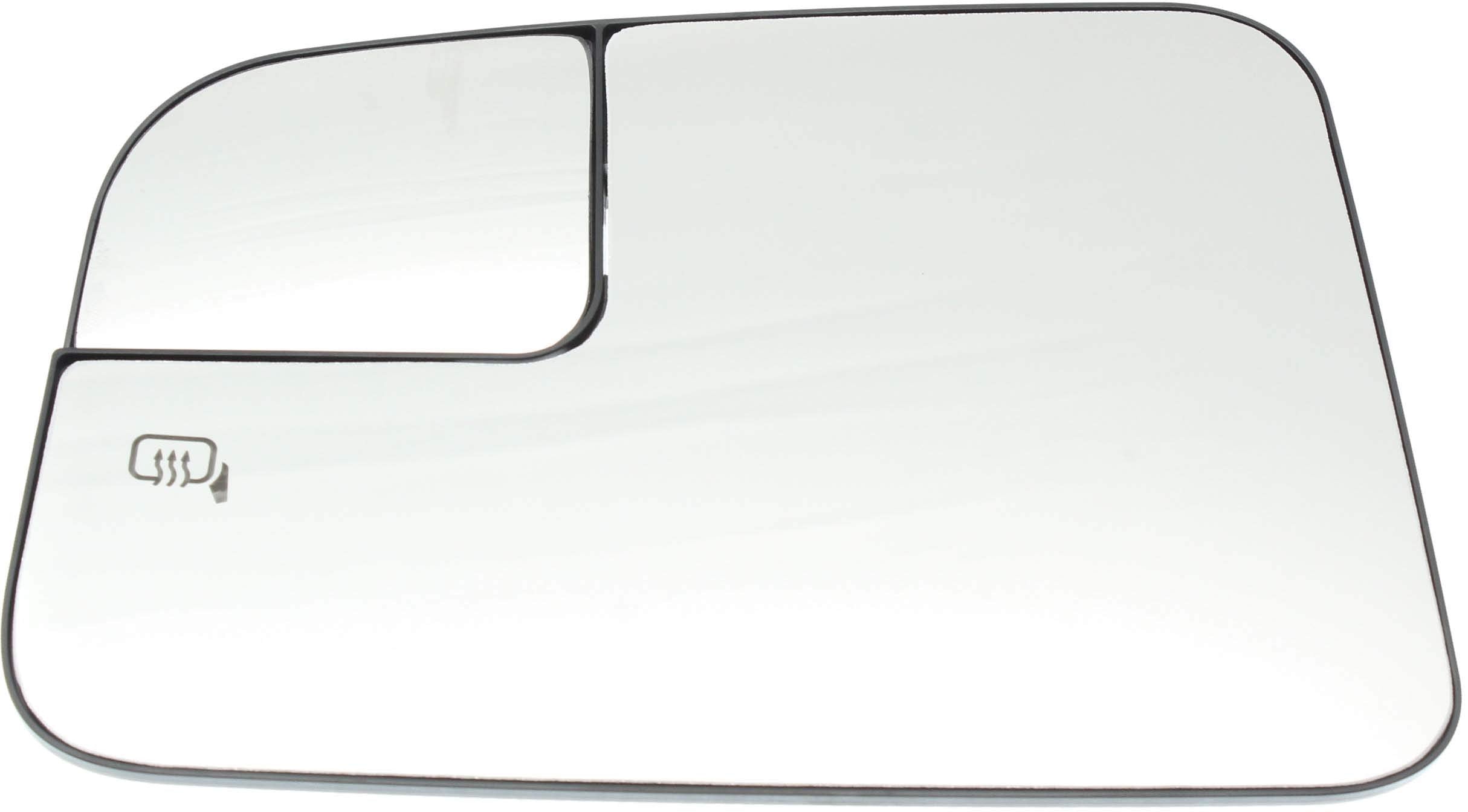 Kool Vue Mirror Glass Compatible With 2009-2011 Ford Edge, Fits 2011 Lincoln MKX Left Side Heated, With Blind Spot Glass, Flat G