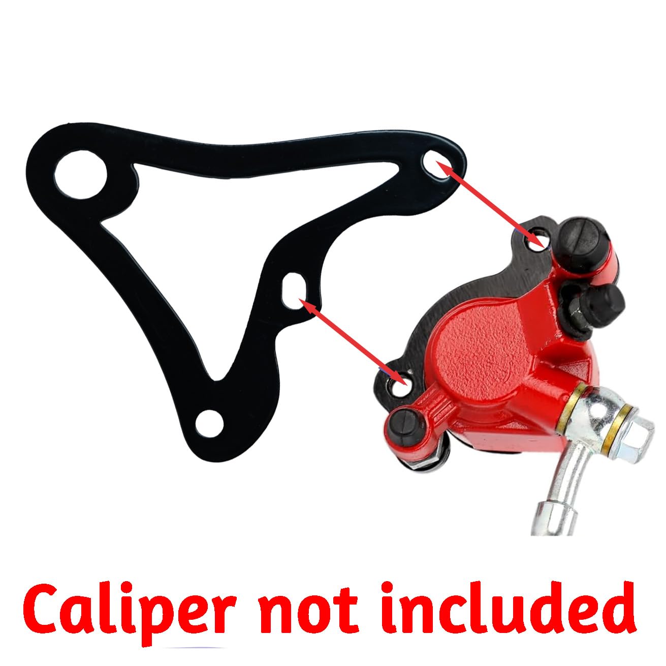JMCHstore Mini Bike Hydraulic Brake Caliper Bracket kit for Monster Mega Moto MMB80 80cc FRP GMB100 98cc, For Coleman B100 RB100