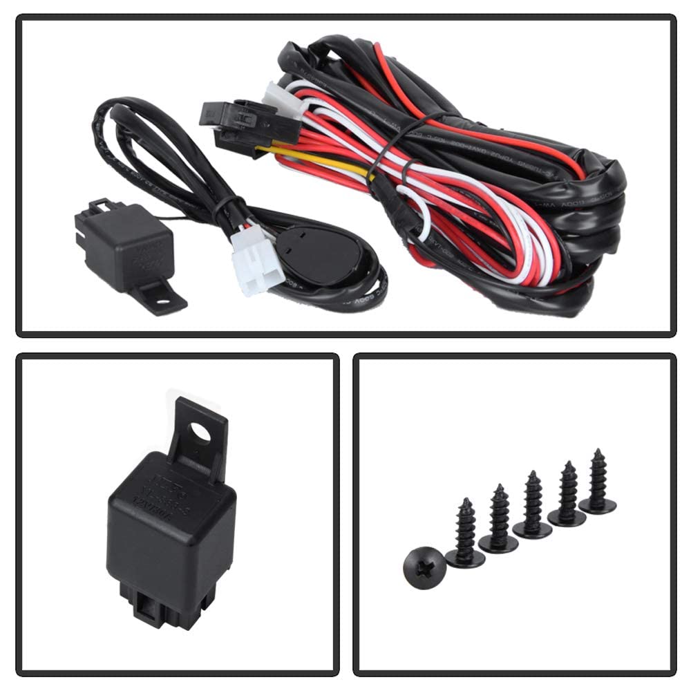 Acanii - For 2013-2016 Mazda Cx-5 Cx5 Bumper Fog Lights Driving Lamp W/Switch Assembly Driver & Passenger Side