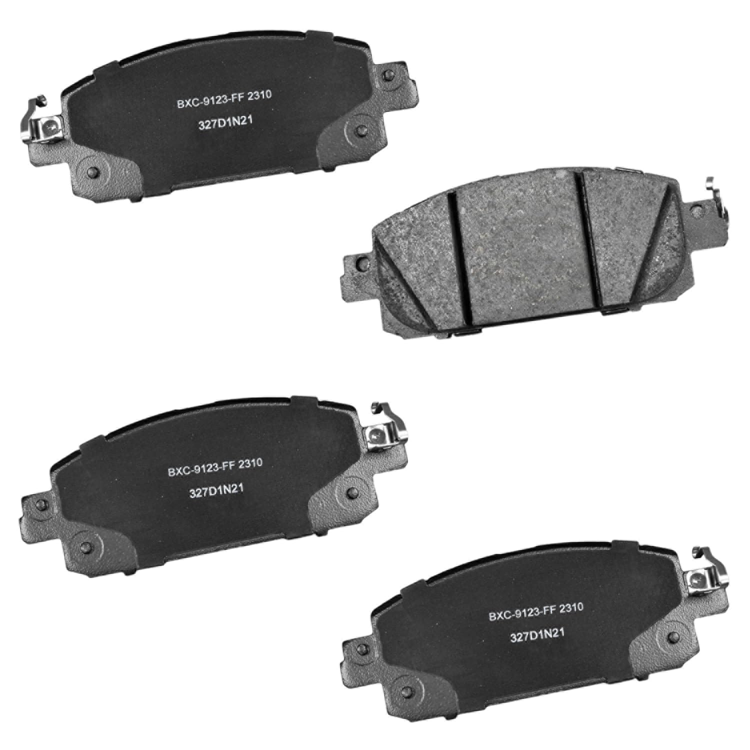 Bendix Premium Sbc2310 Ceramic Front Brake Pads For Nissan Kicks 2024-2021, Sentra 2023-2020