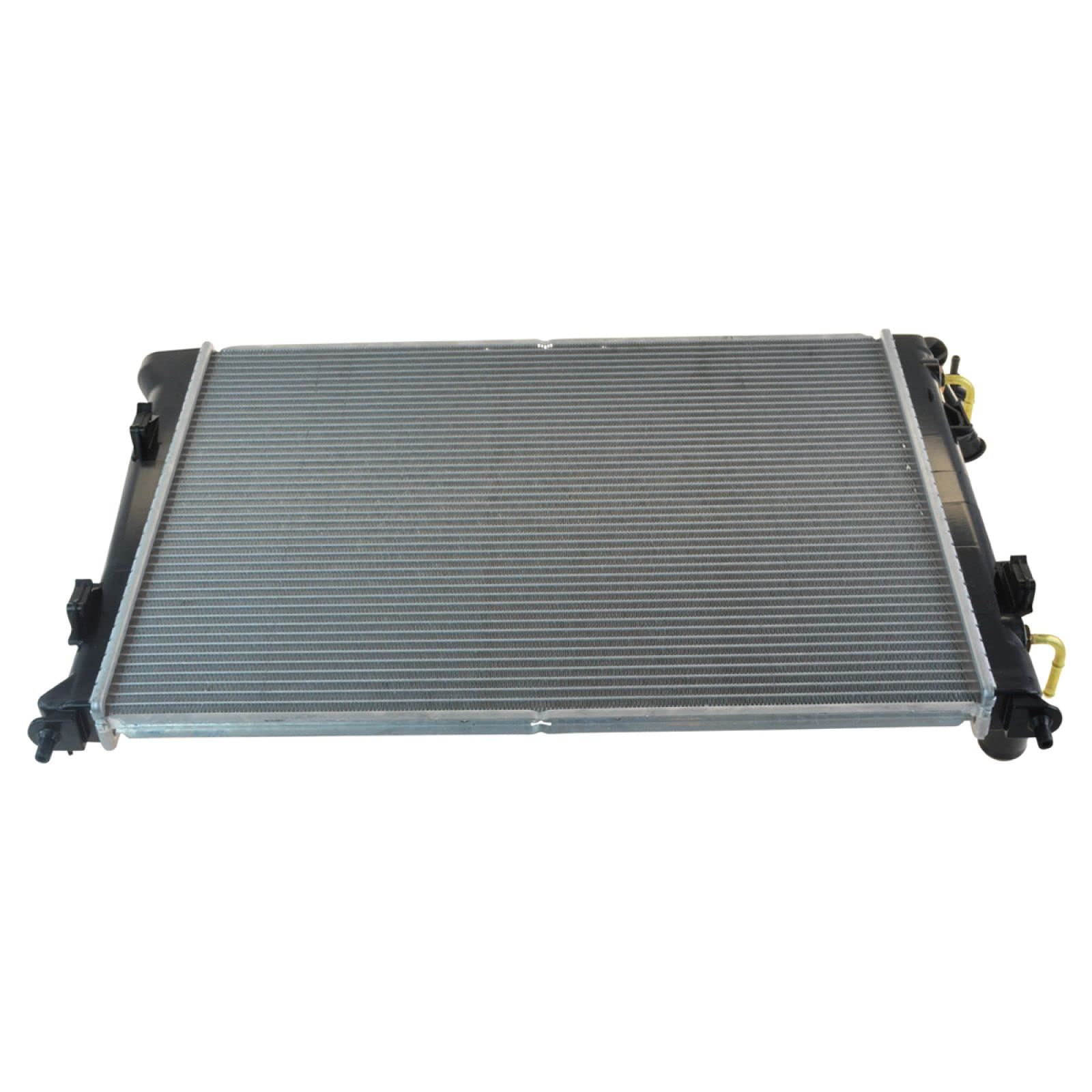 Trq Radiator Assembly Aluminum Core Compatible With 07-10 Hyundai Elantra Cu2928 Hy3010158
