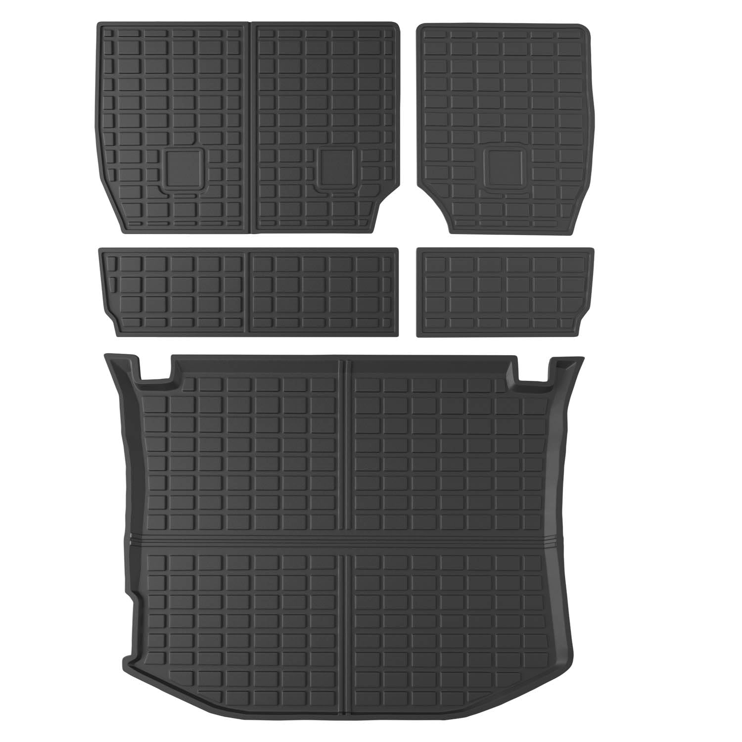 powoq Trunk Mat Compatible with 2011-2021 Jeep Grand Cherokee 2022 2023 Grand Cherokee WK Backrest Mat Replacement for Grand Che