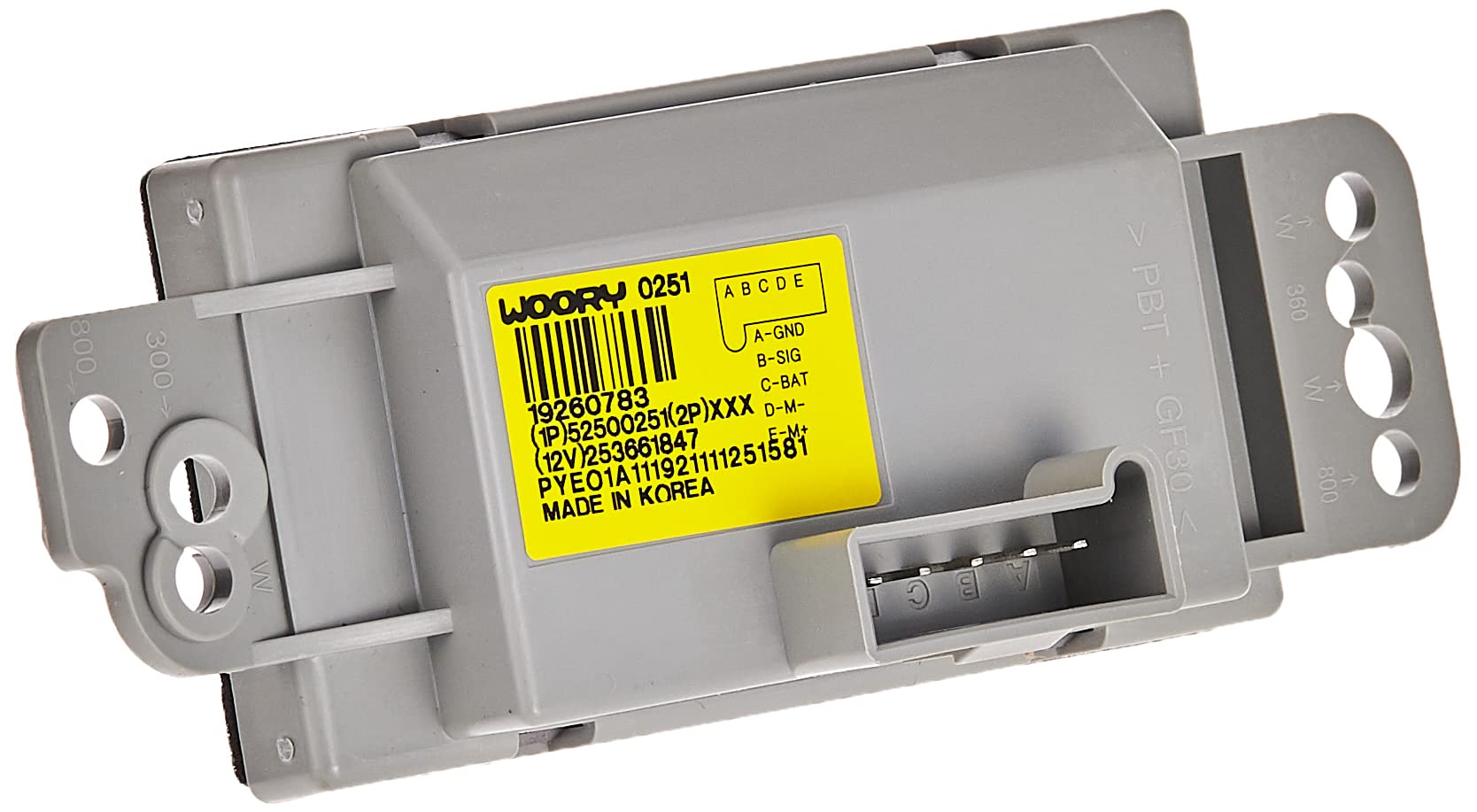 Gm Genuine Parts 15-81773 Heating And Air Conditioning Blower Control Module