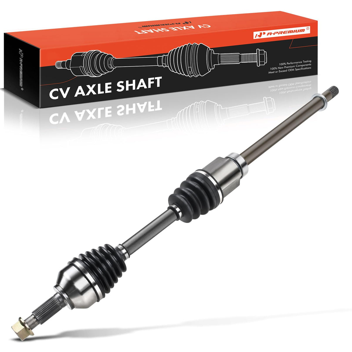 A-Premium CV Axle Shaft Assembly Compatible with Nissan Rogue 2008-2013, Rogue Select 2014-2015, L4 2.5L AWD, Front Right Passen