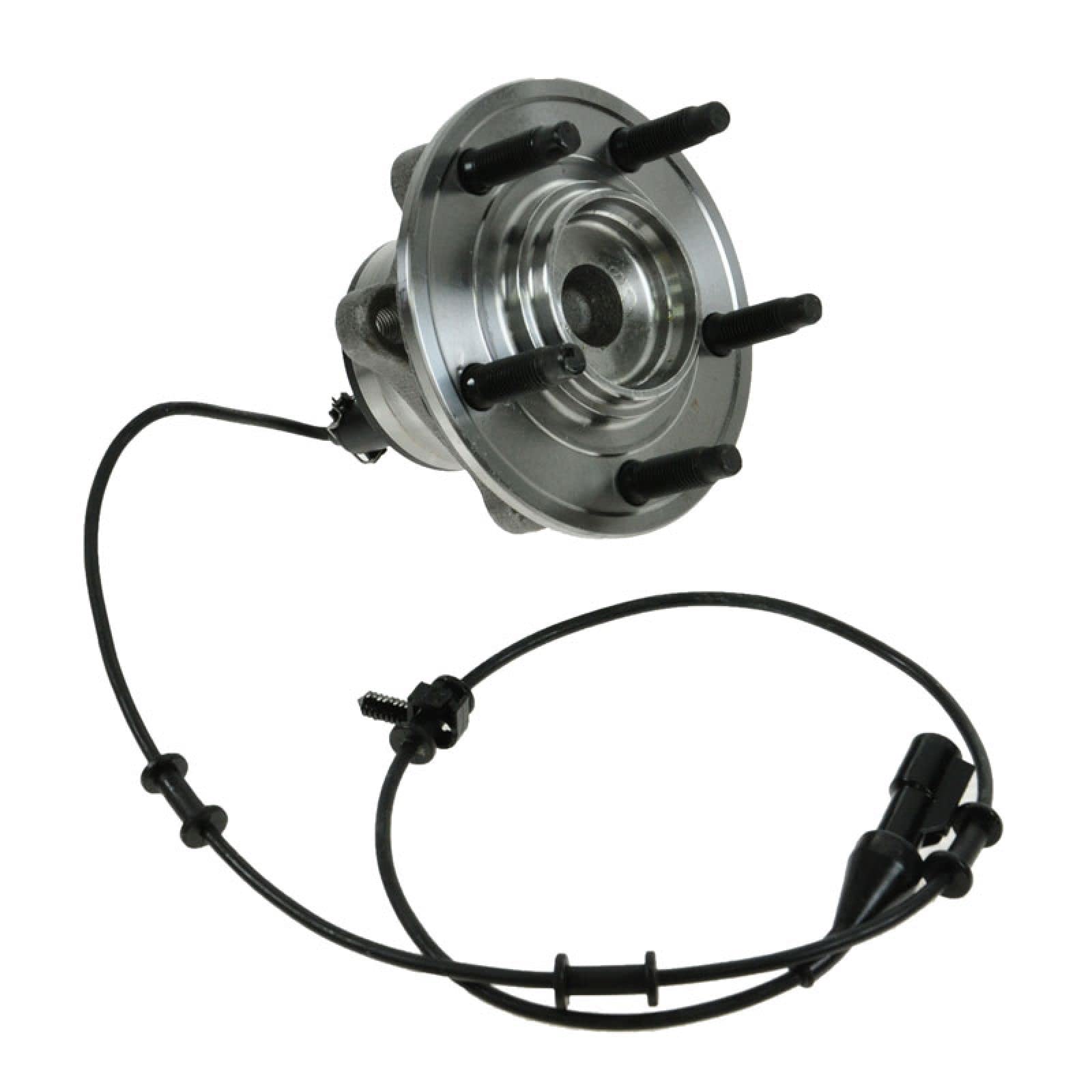 Trq Front Left Right Wheel Hub Bearing Assembly Driver Passenger Side Compatible With 2000-2008 Jaguar S-Type 2004 Vanden Plas 2