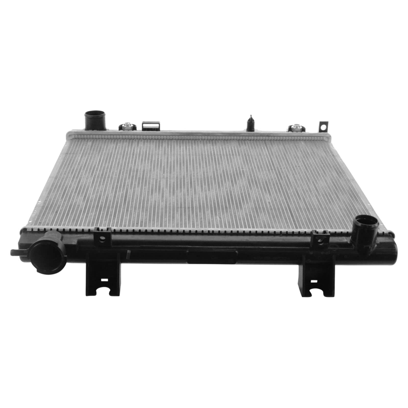 Trq Radiator Assembly Aluminum Core Compatible With 05-10 Dodge Dakota 06-09 Mitsubishi Raider 11 Ram Cu2883 Mi3010212