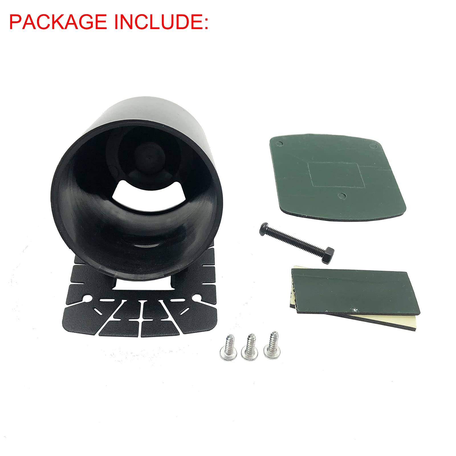 Sreuoil Universal 52Mm 2'' Single Gauge Pod Dash Swivel Mount Holder Fits For Automotive Replacement Housing Pods Meter Cup (Sma