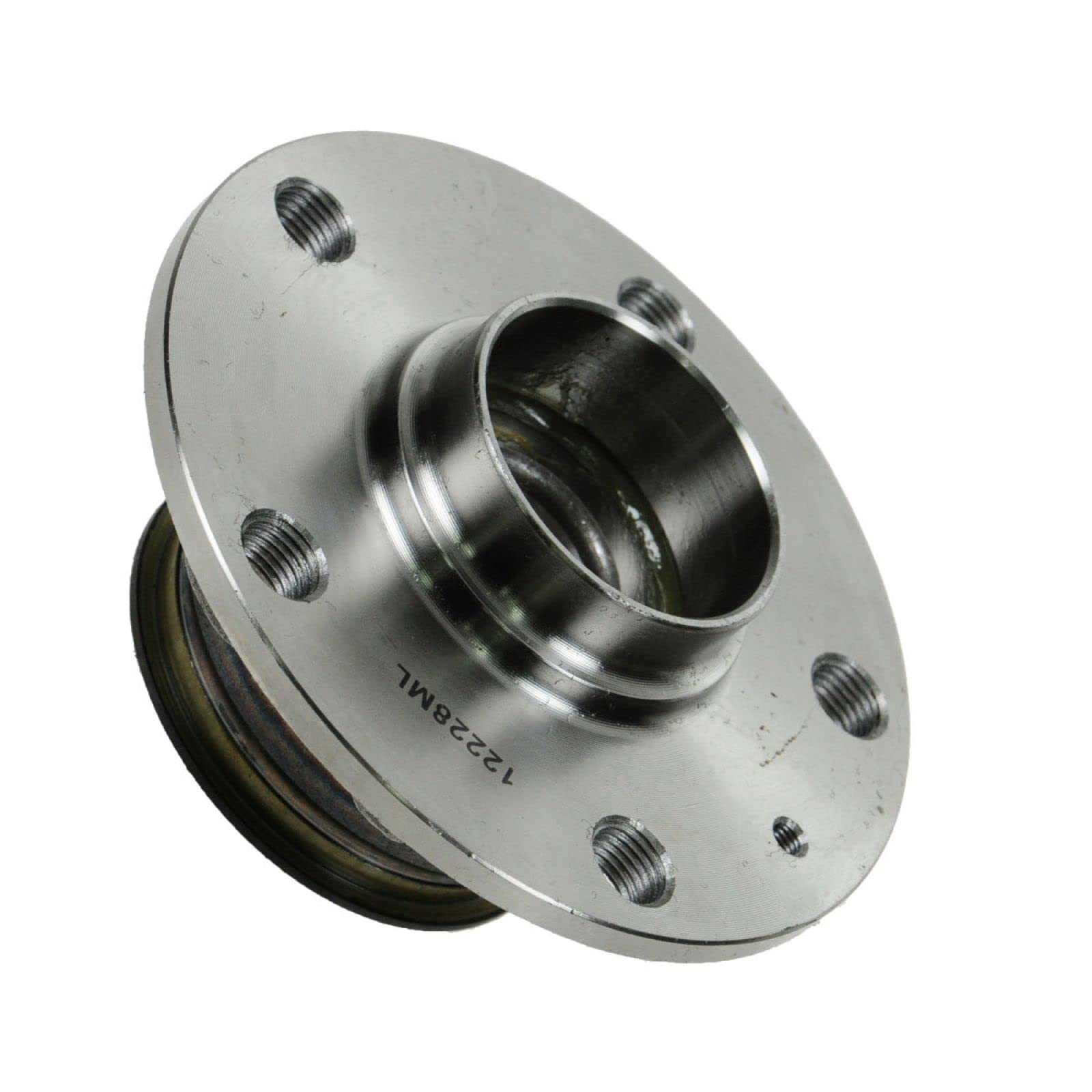 Trq Rear Wheel Hub & Bearing Lh & Rh Pair Set Compatible With Audi Golf Gti Rabbit A3 Vw