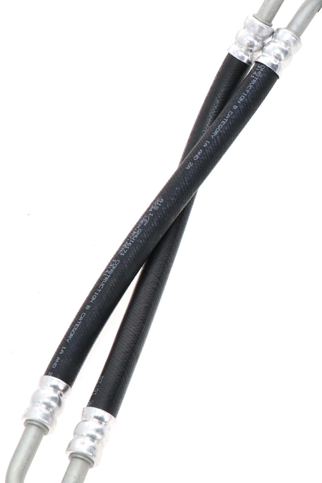 Gm Genuine Parts 84828848 Engine Oil Cooler Hose Kit With Bracket, Gasket And Bolt, Black