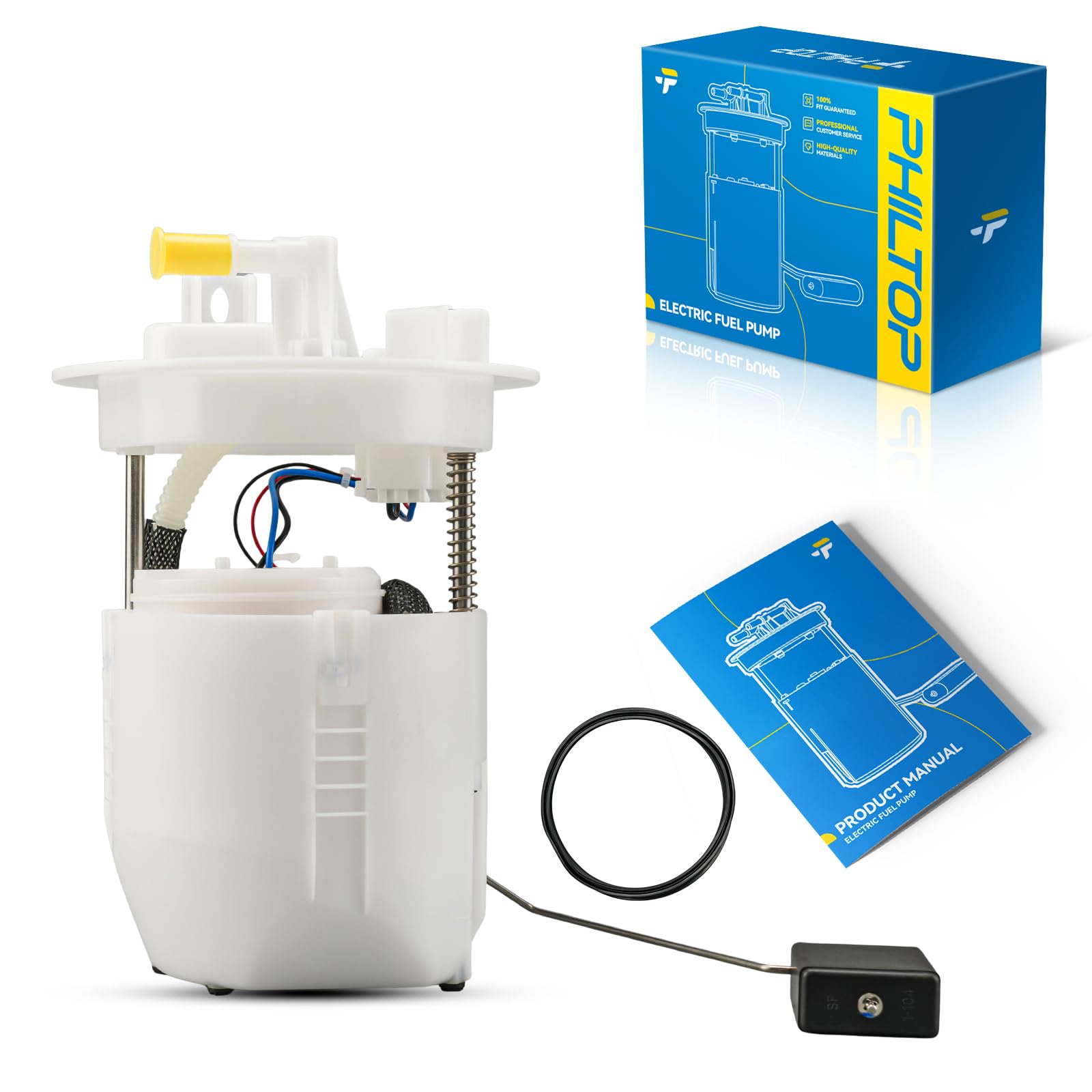 PHILTOP Electric Fuel Pump Assembly Fits for Mazda 6 2003 2004 L4 2.3L, FG1245