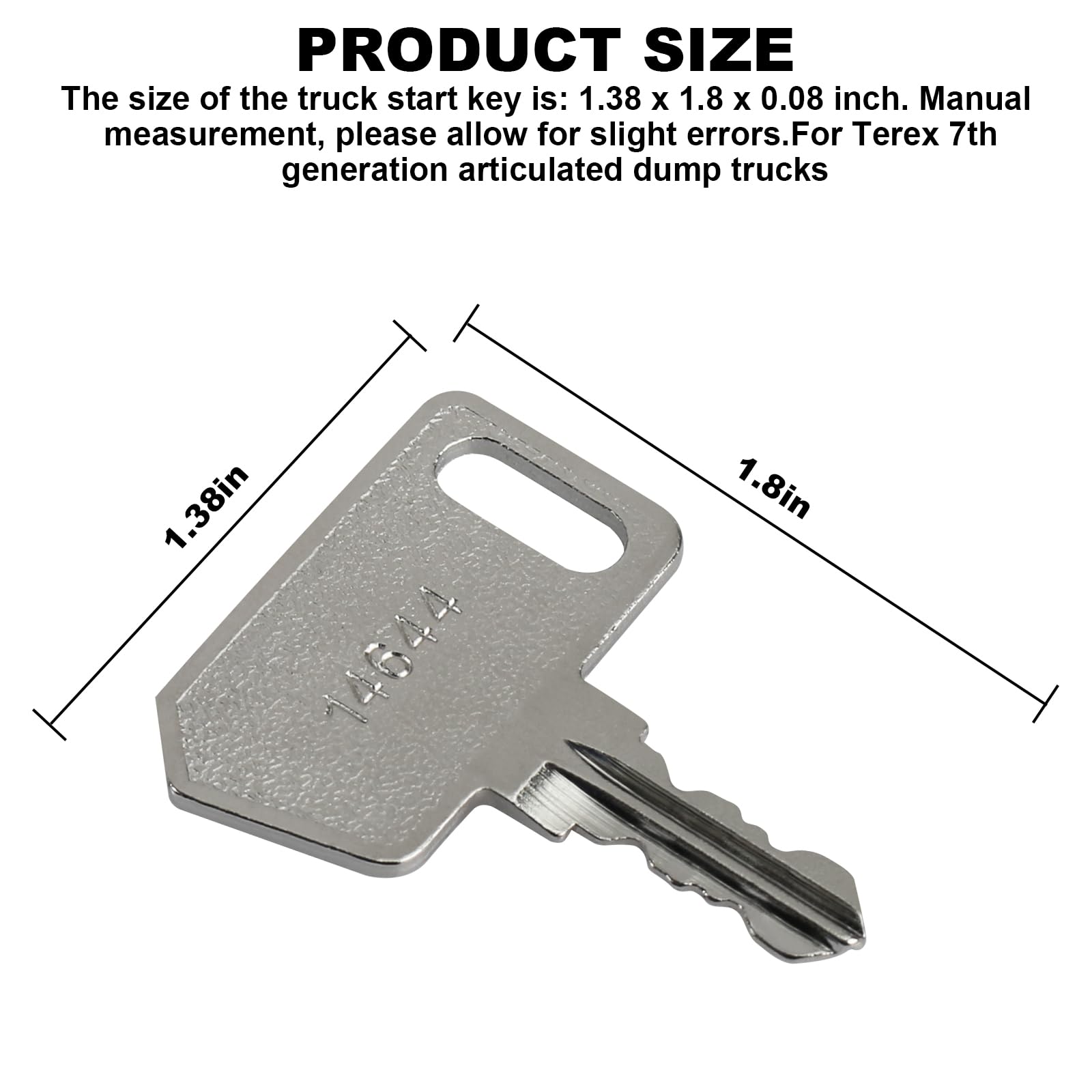 14644 361144 M516 15271326 Ignition Starter Keys Compatible with Fendt,DeutzHatz.lgnition switch key Compatible with Hatz Igniti