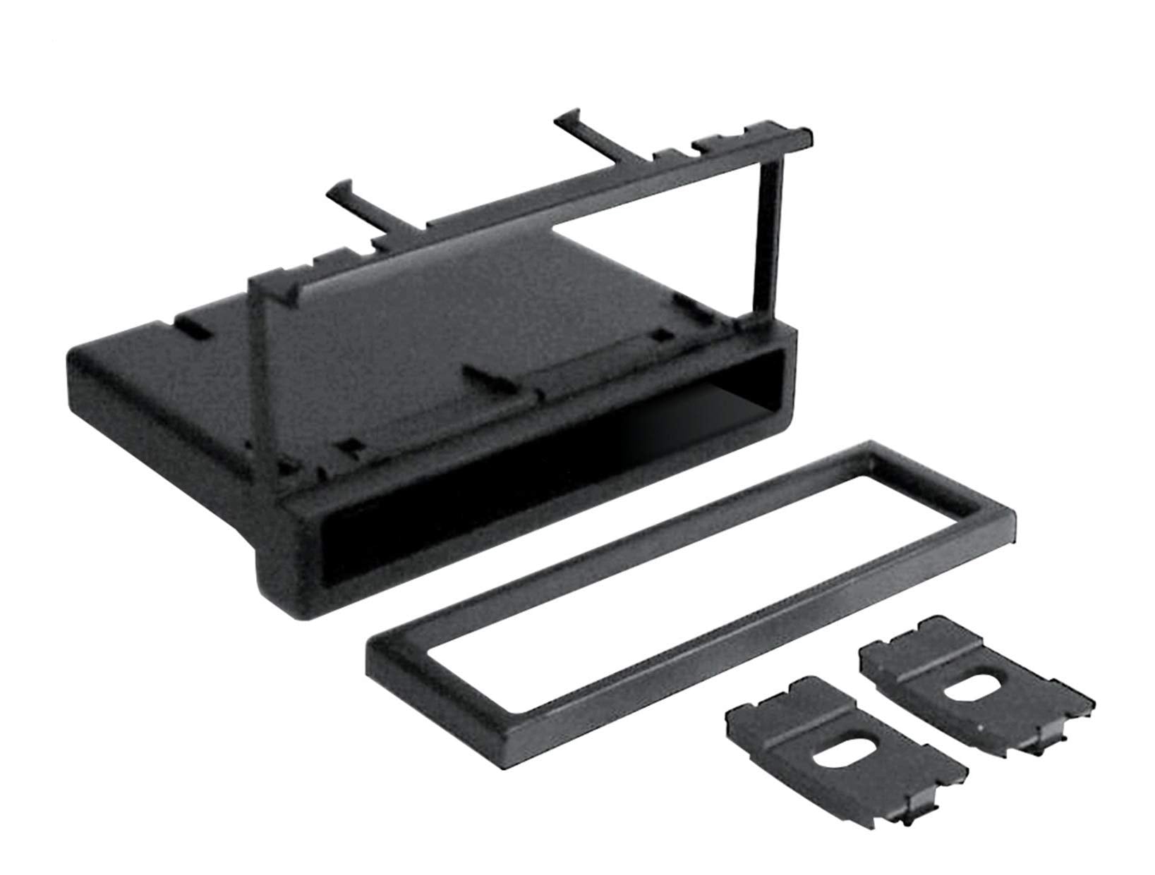 Scosche Fd1327B Compatible With 1995-07 Ford / Lincoln / Mercury / Mazda Din W/Molded Pocket Dash Kit Black