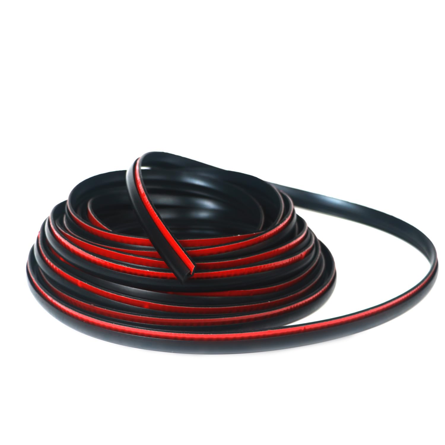 Fender Flare Seal Gasket & Edge Trim - Rubber Seal For Car & Truck Wheel Wells, Bonds With Automotive-Grade Adhesive Tape, T-Sty