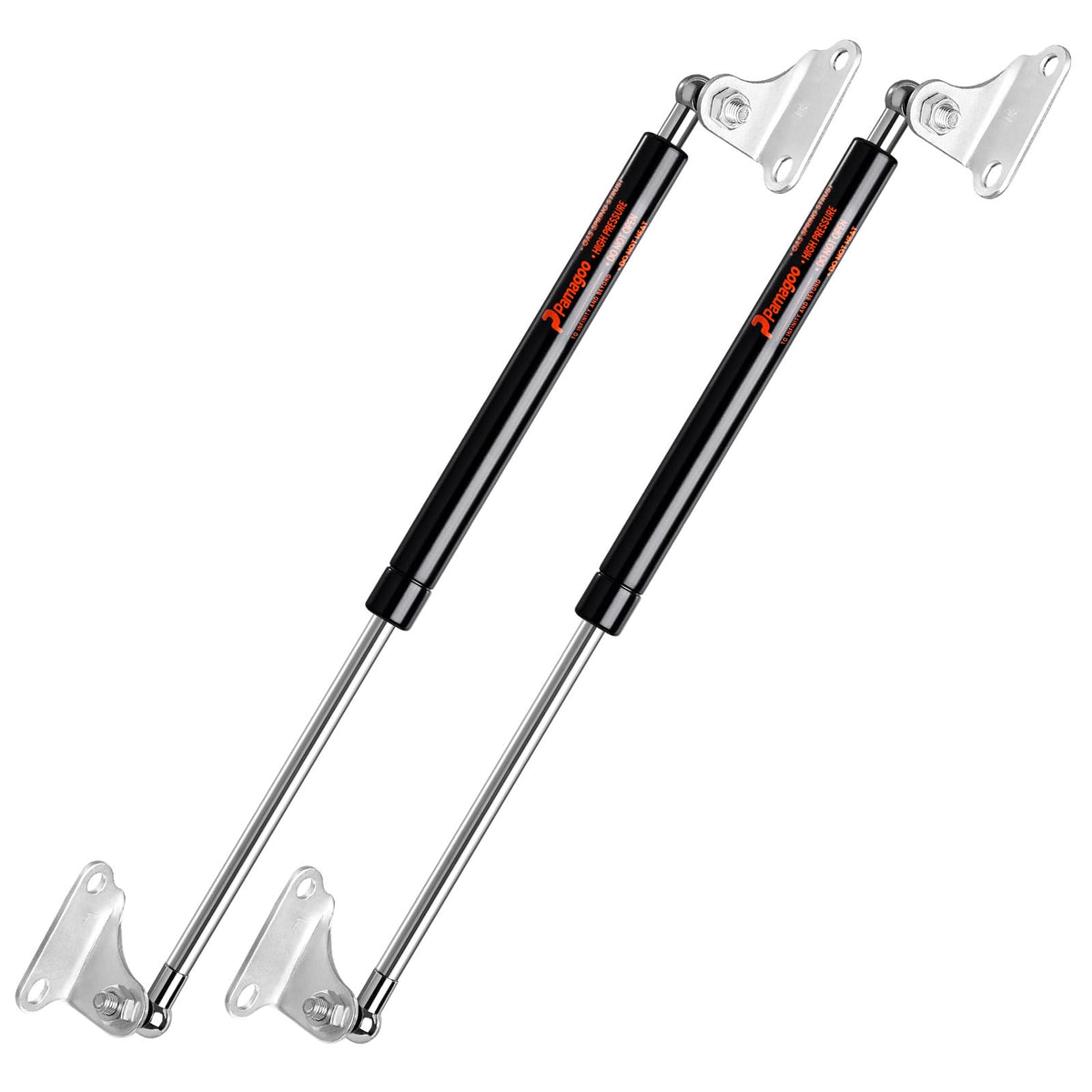 Pamagoo 20 Inch 180 Lbs 801 N Gas Strut, 20'' Heavy Duty Lid Shocks With Mounting Brackets, 2Pcs Lift Support For Rv Bed Murphy