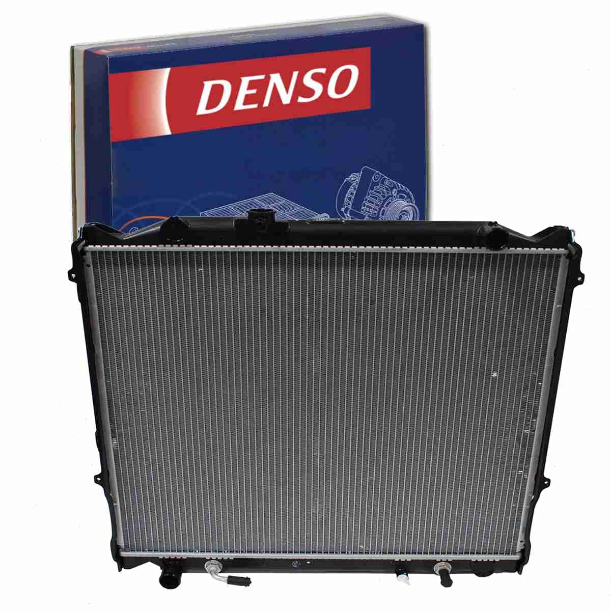 DENSO Radiator compatible with Toyota 4Runner 2.7L 3.4L L4 V6 1996-2002