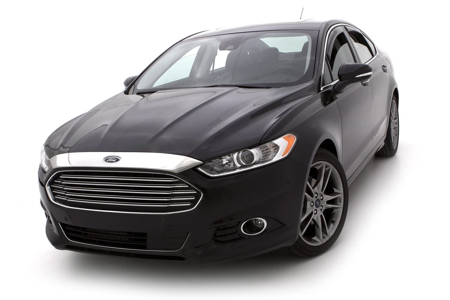 Auto Ventshade [Avs] Aeroskin / Hood Protector | Fits 2013-2016 Fusion, Flush Mount Dark Smoke, 1 Pc. | Smoke - 320043