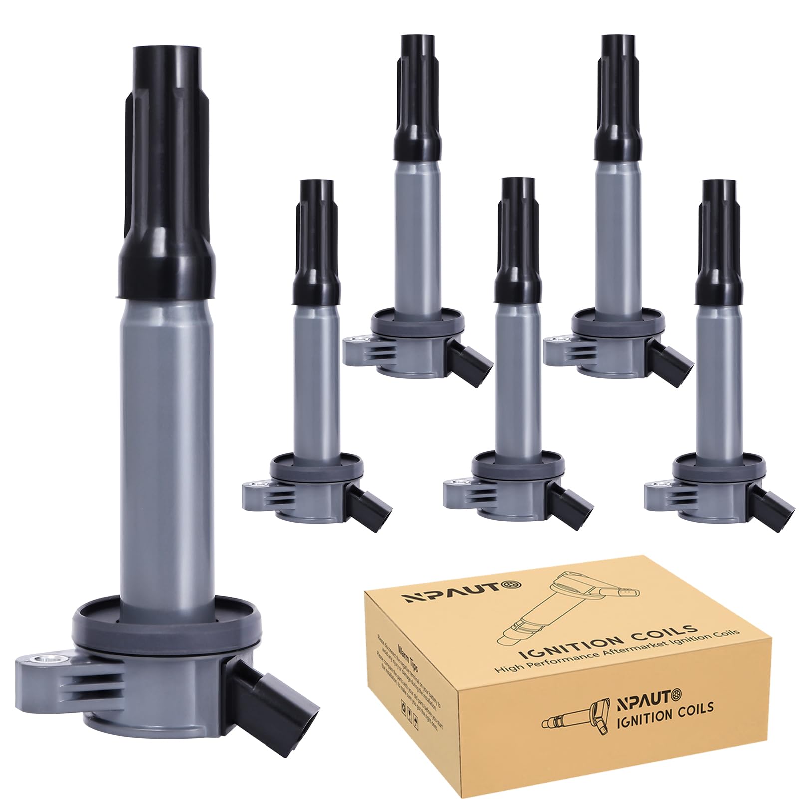 Npauto Ignition Coil Pack Replacement For V6 3.0 3.0L 2009-2012 Ford Escape/Ford Fusion 2006 2007 2008 2009 2010 2011 2012, Mazd
