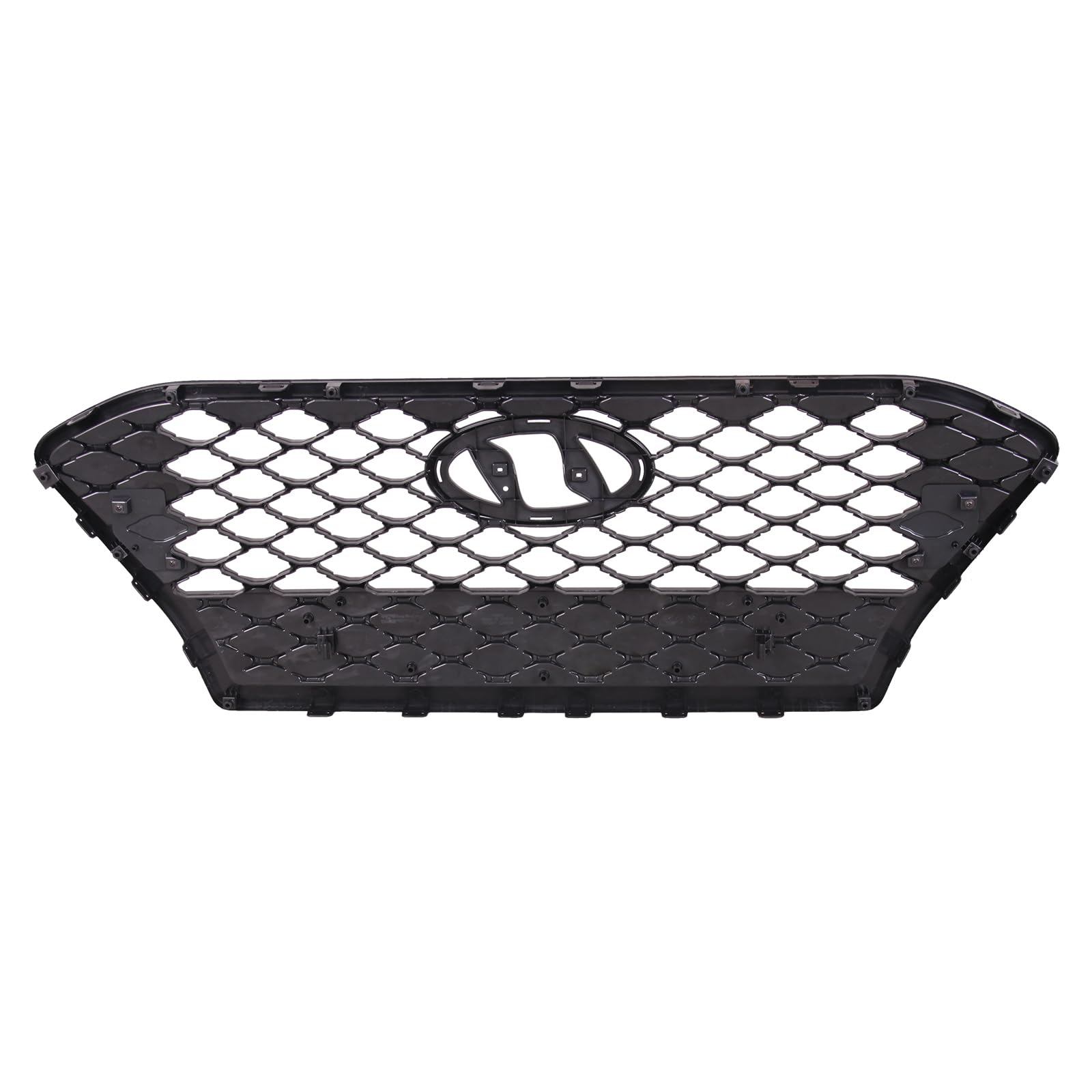TYG (CAPA QUALITY) Front Grille Compatible with 2018-2021 Hyundai Kona Essential/Luxury/Preferred/SE/SEL/SEL Plus/Night, ABS OEM