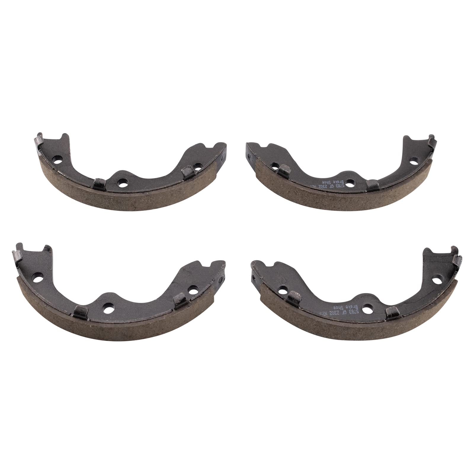 Trq Rear Brake Pad & Rotor Kit Brake Pads Brake Rotor Parking Brake Shoe Set Ceramic Compatible With 2008-2013 Infiniti G37 2014