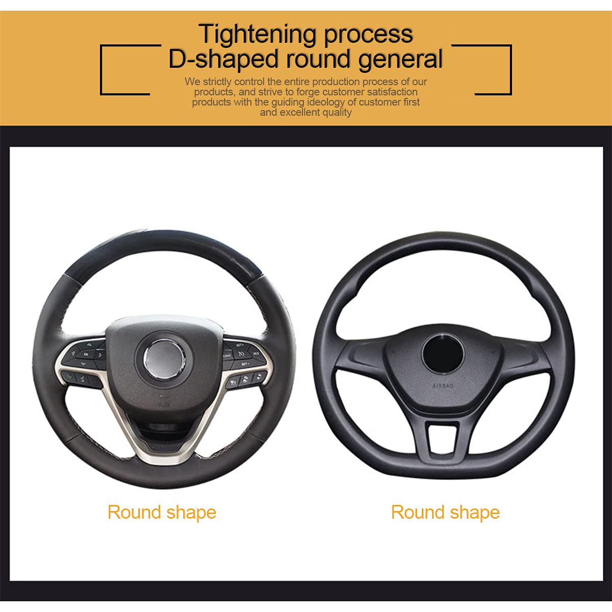 Universal Car Steering Wheel Cover, Microfiber Breathable Ice Silk, Anti-Skid, Warm In Winter And Cool In Summer, Steering Wheel Cover For Men And Women (Black)