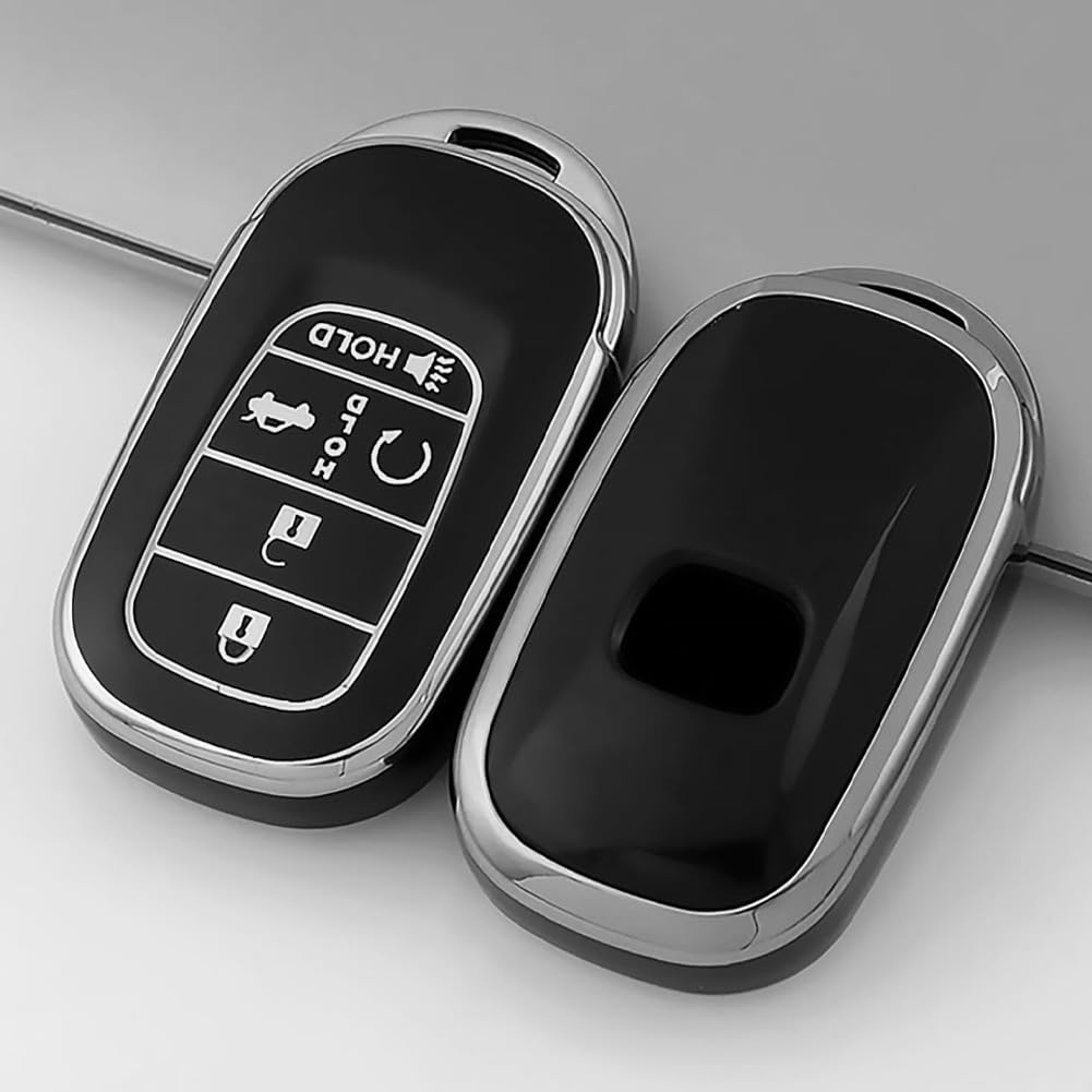 Tautrophen Key Fob Cover For Honda 2023 2024 Civic Accord Pilot Hrv Crv Odyssey Car Key Case Protector Holder Shell