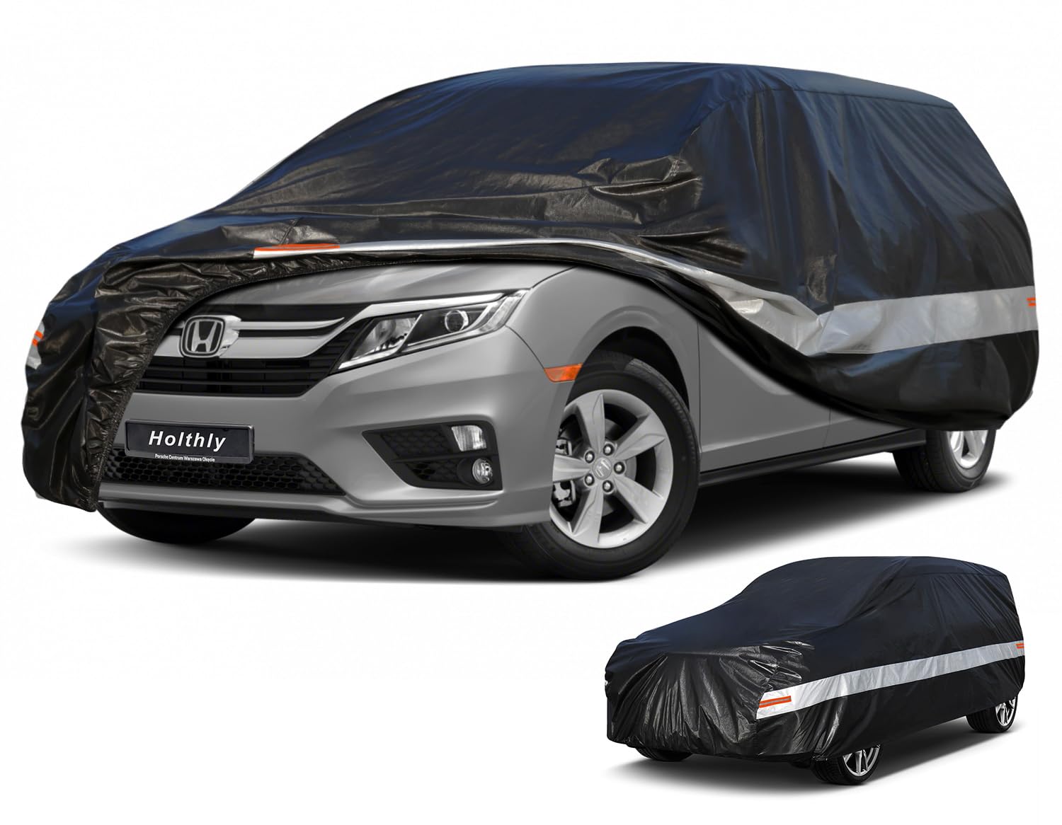Holthly 10 Layers Minivan Car Cover Custom Fit For Honda Odyssey (1999-2024) Waterproof All Weather For Automobiles, Outdoor Ful