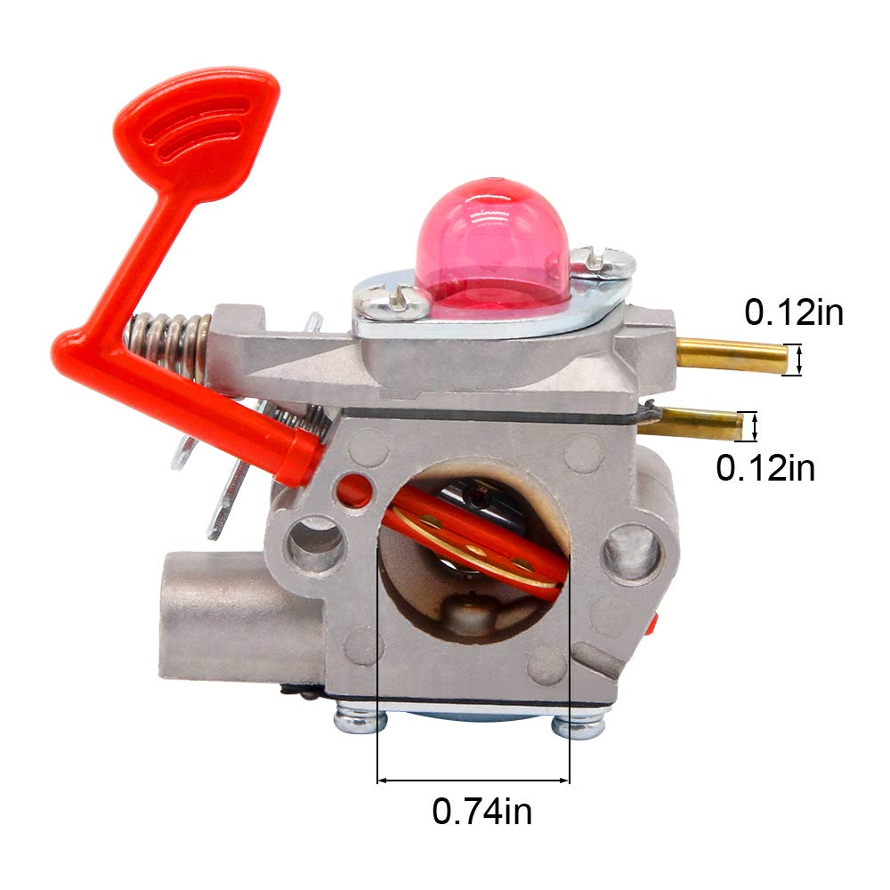 Yooppa 545081855 Carburetor For Craftsman 545081855 Carburetor, Wt-875 Wt-875A Carb Fit Poulan Bvm200C Bvm200Vs P200C Gbv325 P32