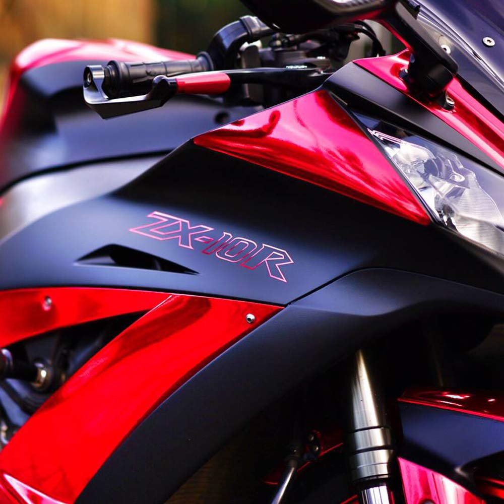 Teckwrap Adhesive Chrome Mirror Vinyl Wrap Sticker Decal Film Sheet 11.5 X 60(Red)