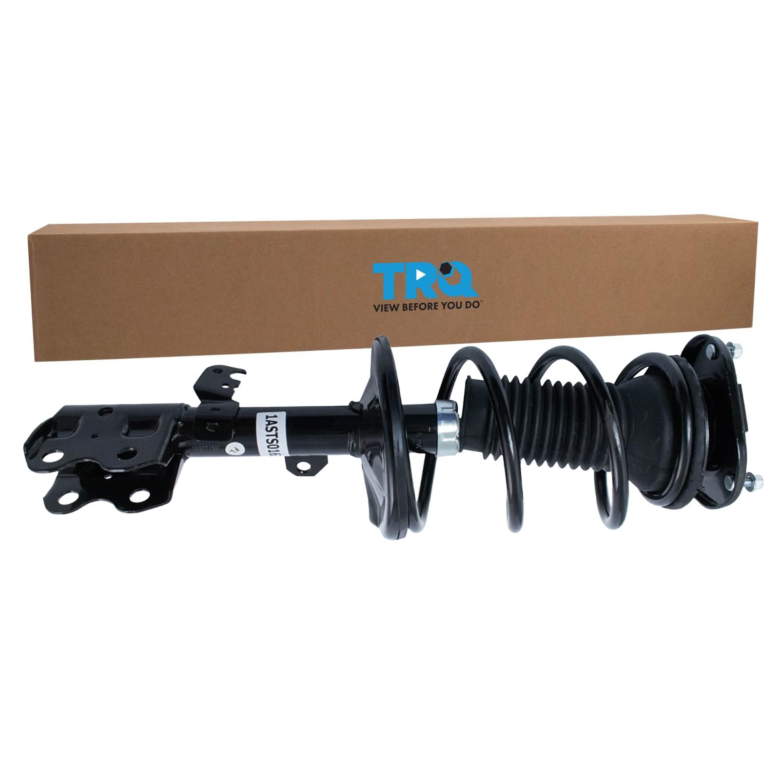 Trq Front Left Complete Strut & Coil Spring Assembly Drivers Side Compatible With 2004-2009 Toyota Prius