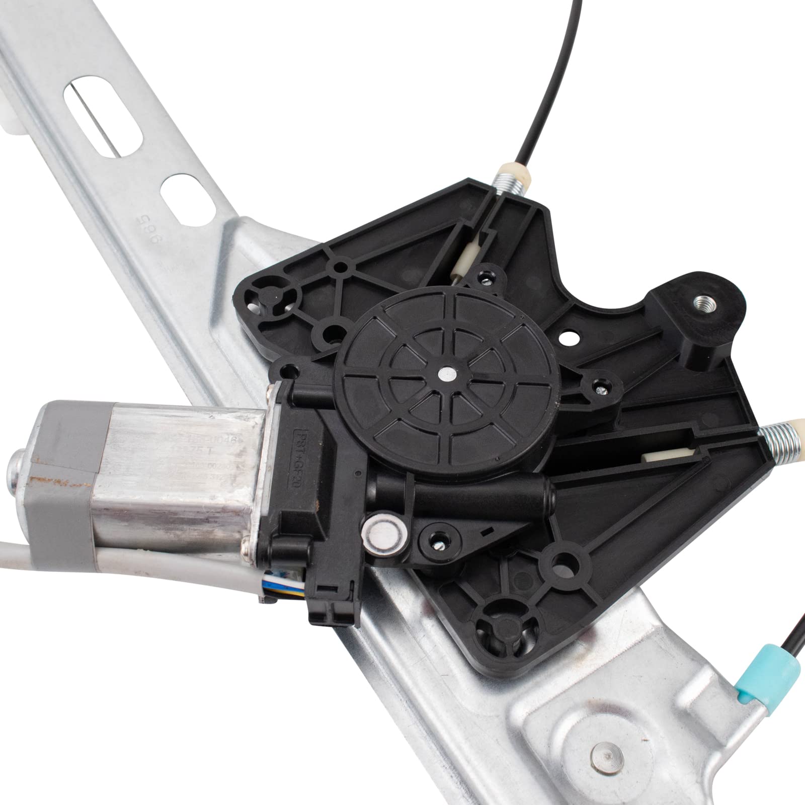 Trq Front Left Power Window Regulator & Motor Assembly Drivers Side Compatible With 2013-2020 Ford Fusion