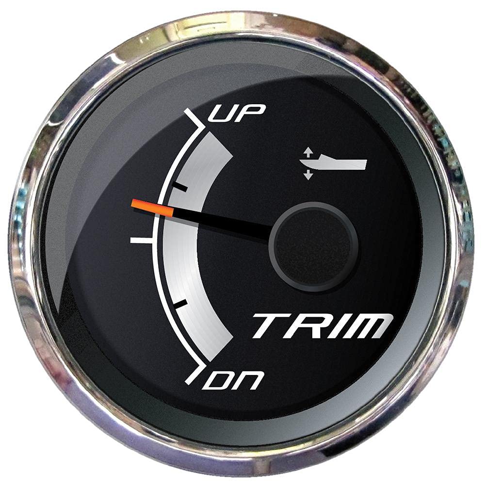 Faria Platinum 2" Trim Gauge F/Johnson, Evinrude & Suzuki Outboards