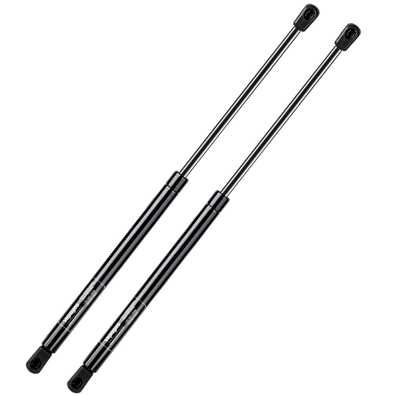 Vepagoo 24 Inch 110Lb/489N Gas Struts Shocks Lift Support Spring For Tonneau Cover Truck Pickup Bed Rv Door Replacement Sturt Se