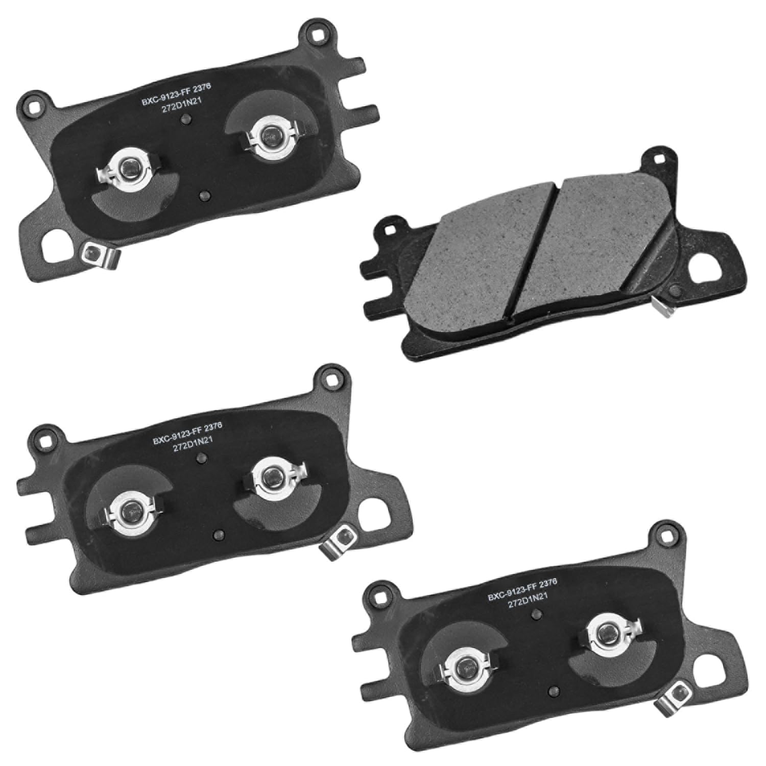 Bendix Premium Sbc2376 Ceramic Front Brake Pads For Genesis Gv80 2024-2021