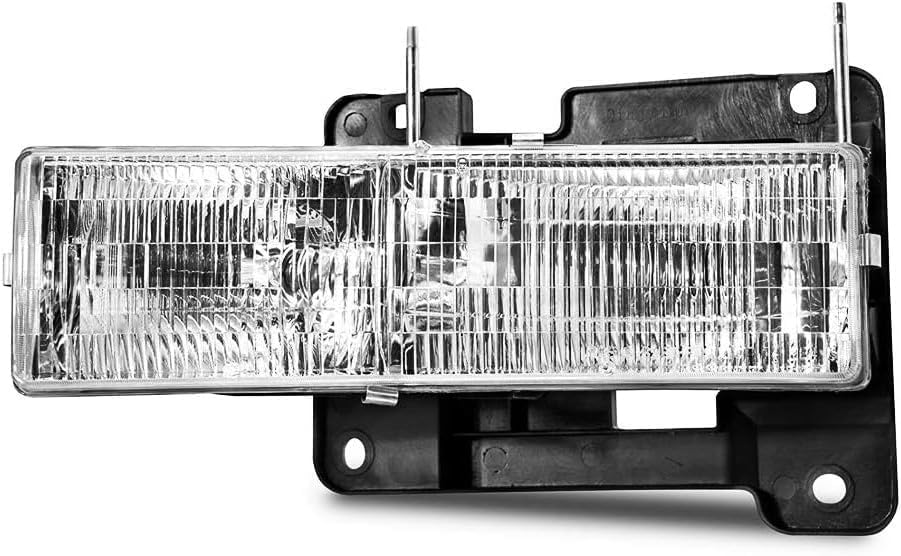 EPIC LIGHTING OE Spec Replacement Halogen Headlight Assembly Compatible with CHEVROLET 88-02 C/K TRUCK - Right Passenger Side