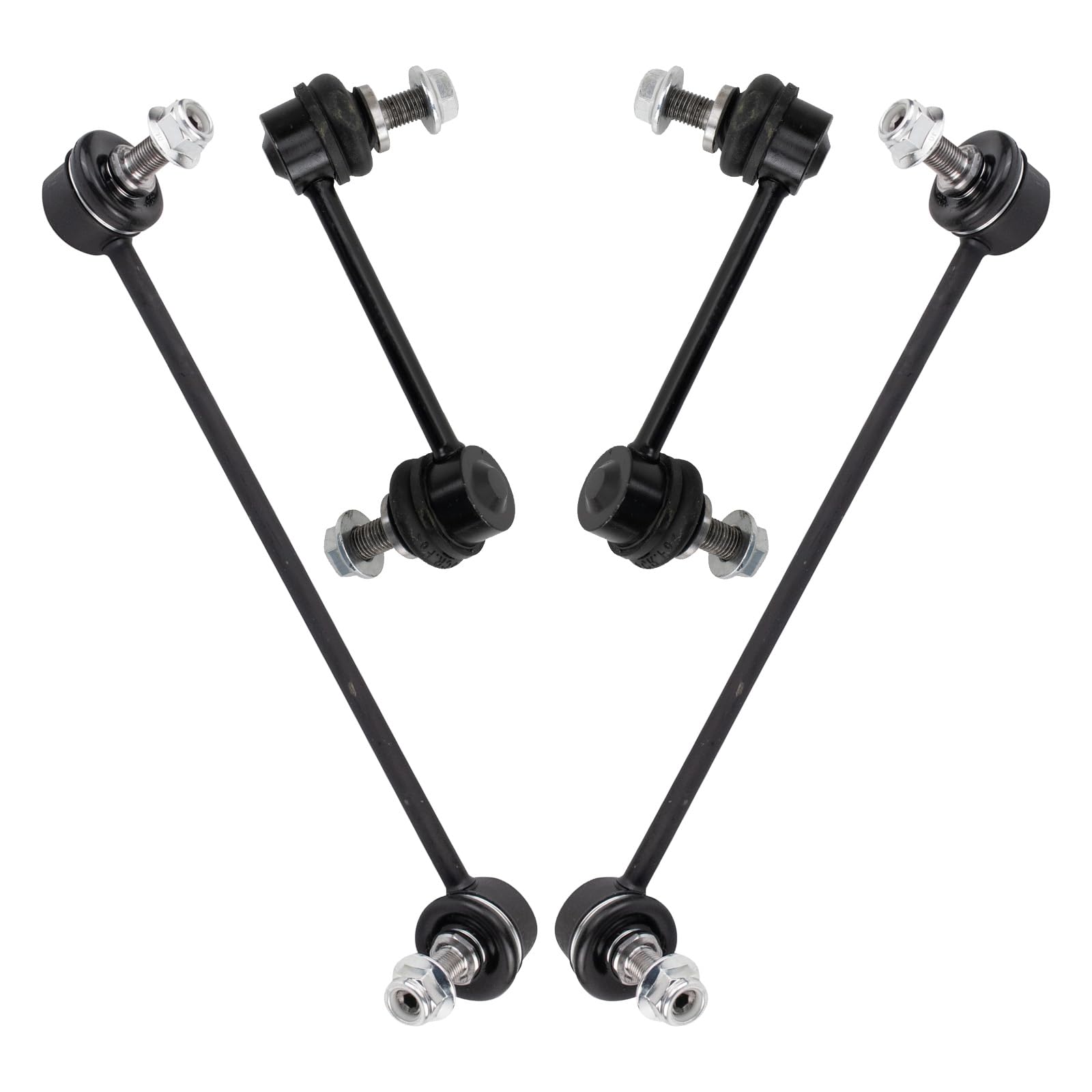 Trq Front & Rear Sway Bar Stabilizer Link Set Compatible With 2017-2021 Subaru Impreza