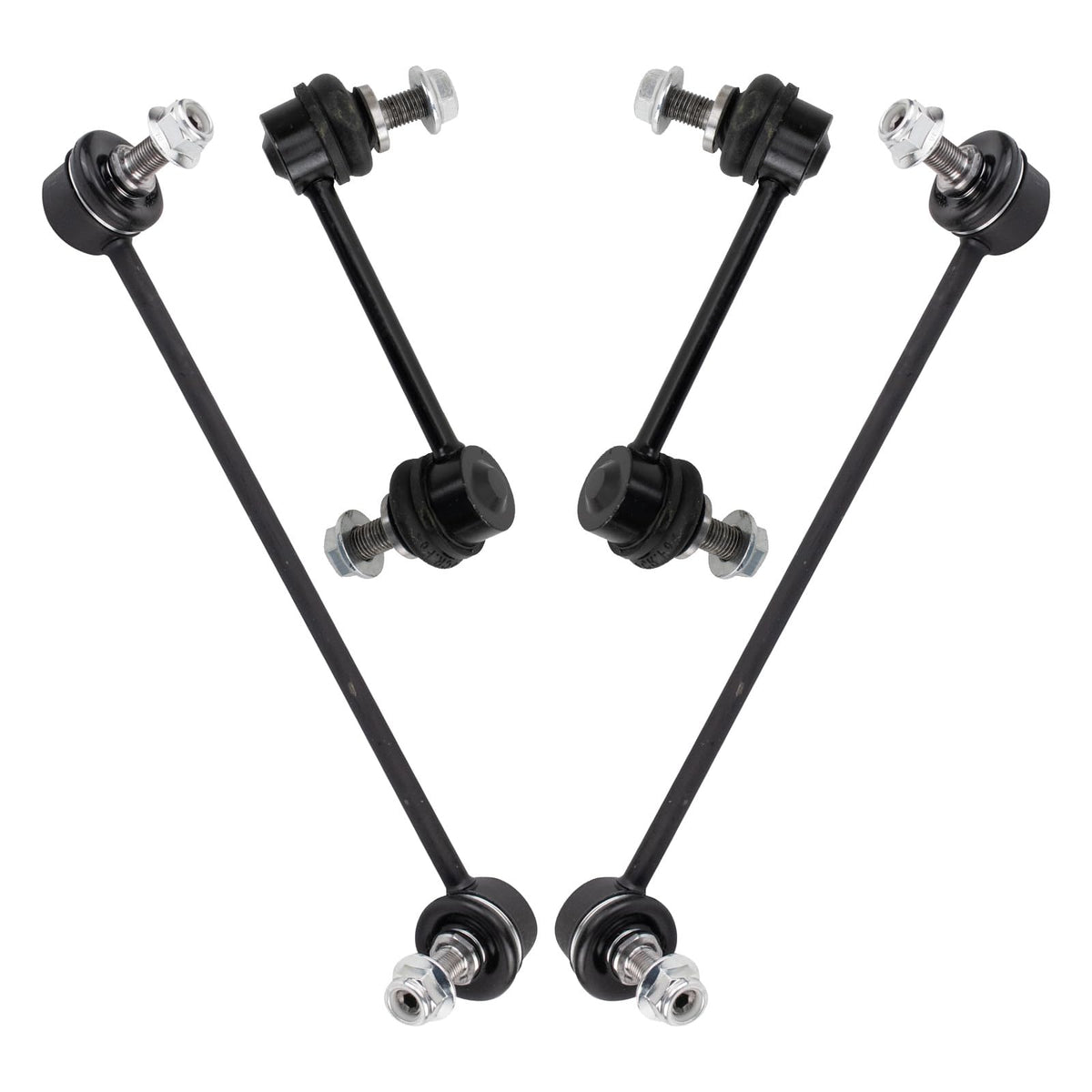 Trq Front & Rear Sway Bar Stabilizer Link Set Compatible With 2017-2021 Subaru Impreza