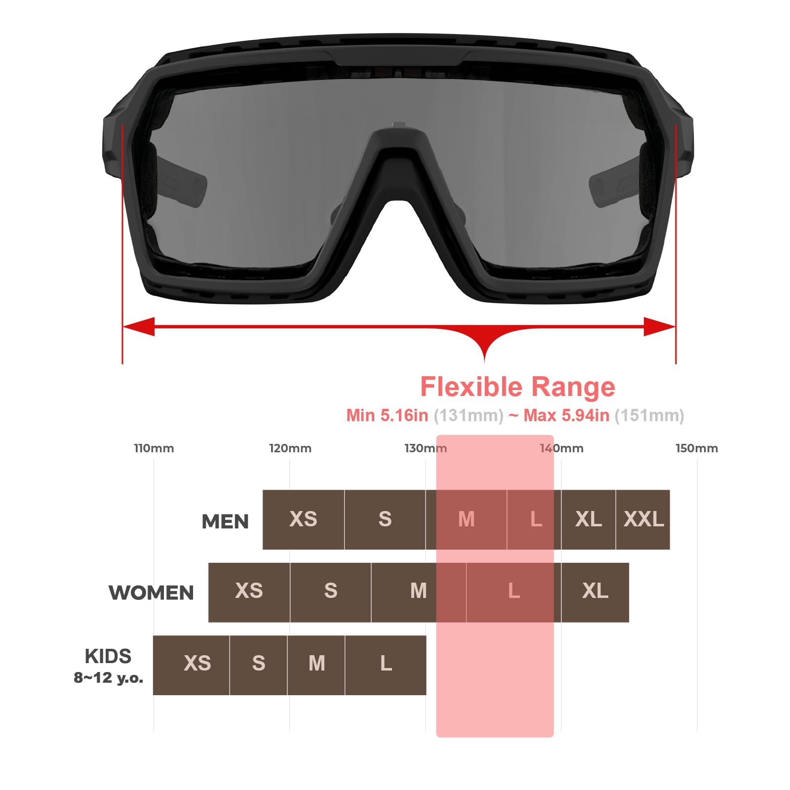 Wdp100 Q38 Powersports Motorcycle Anti Fog Riding Ski Sports Sunglasses Goggles