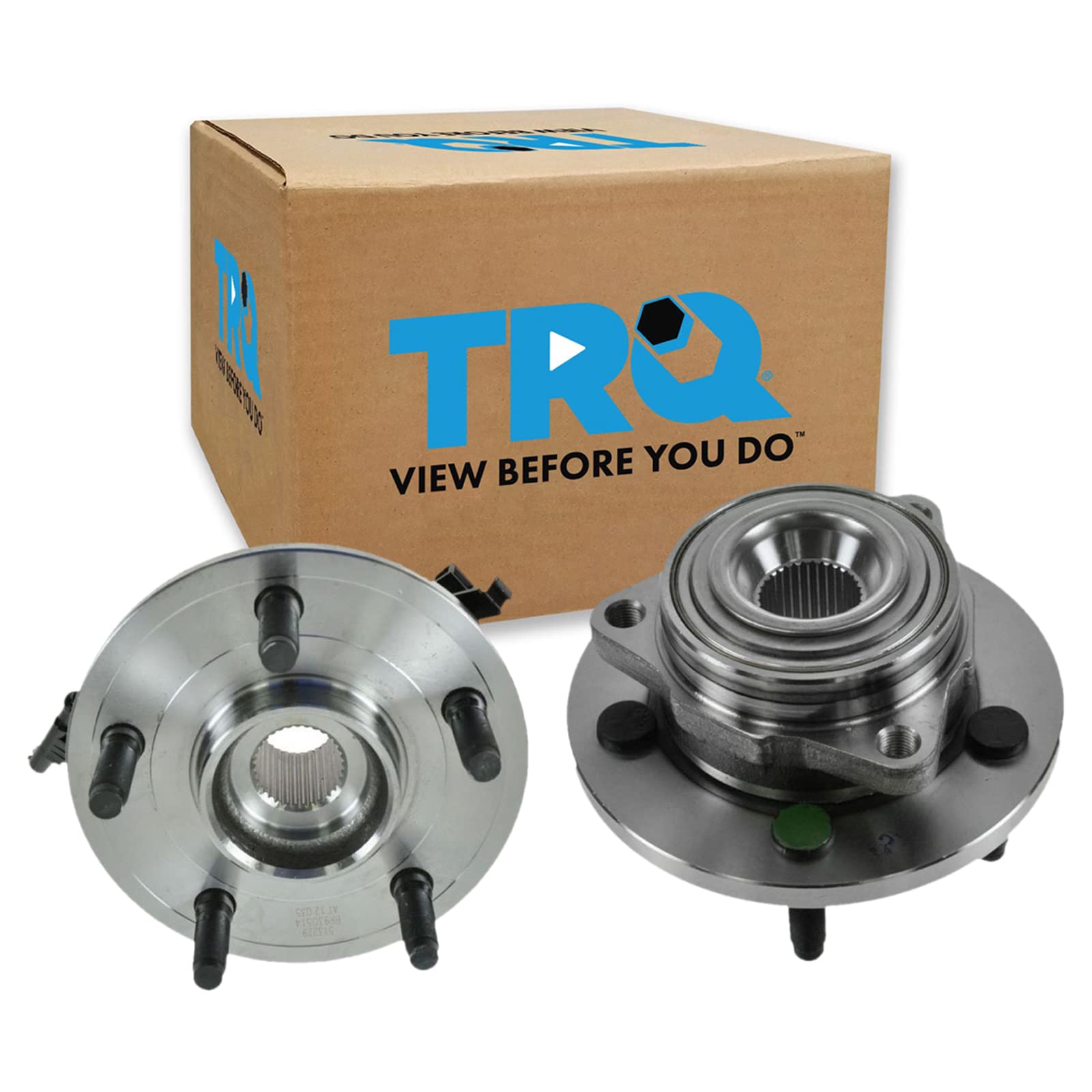Trq Front Wheel Bearing Hub Assembly Pair For Dakota Mitsubishi Raider Pickup