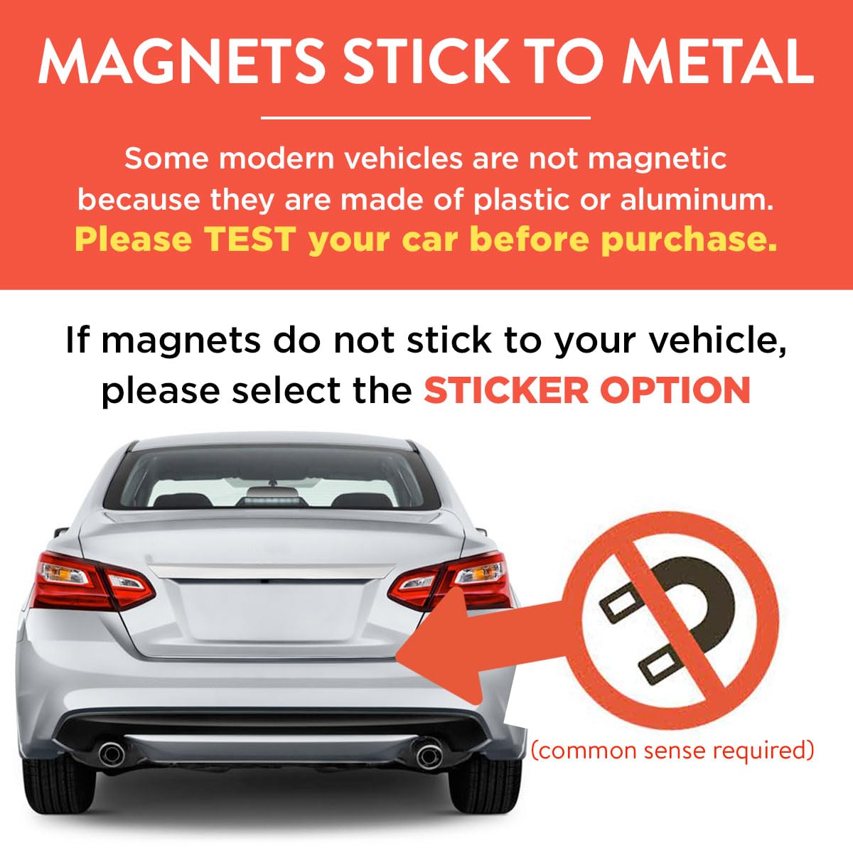 Rio Salto 4-Pack New Driver Magnet Student Driver Magnet For Car Please Be Patient Stickers Permit Funny Student Driver Cute Gir