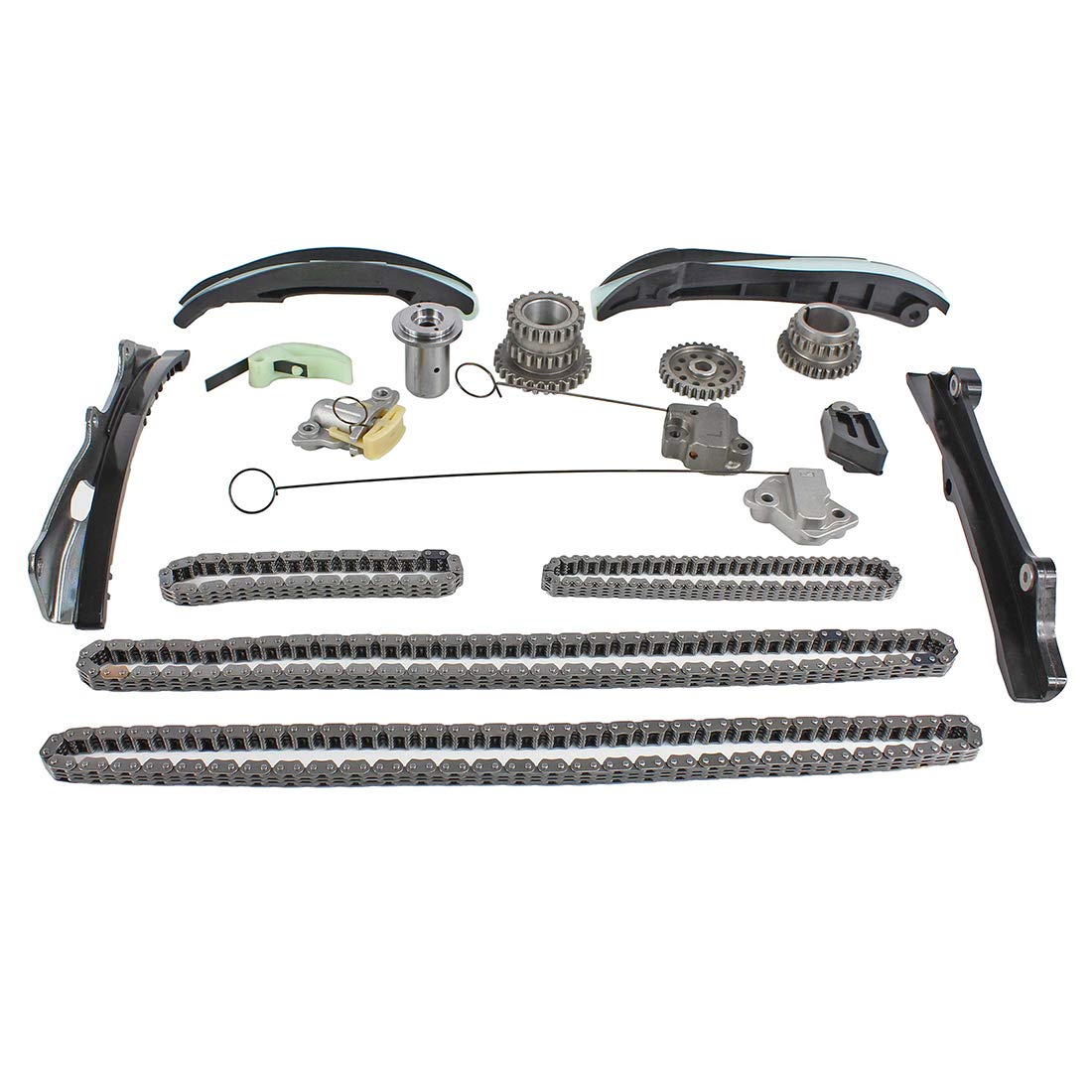 Dnj Tk1169 Timing Chain Kit For 2011-2016/ Chrysler, Dodge, Jeep, Ram, Volkswagen 1500, Avenger, C/V, Challenger, Charger, Chero