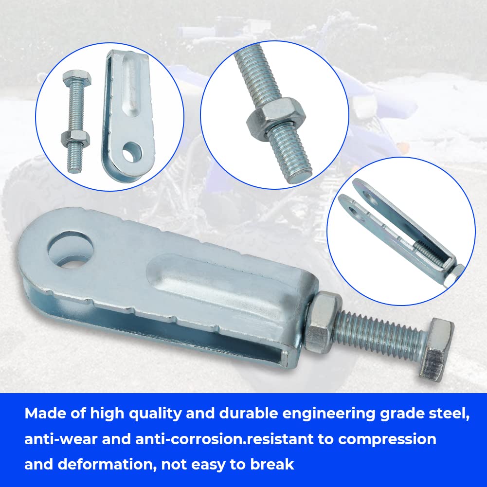 Autovic Chain Tensioner Adjuster Rear Carrier Tool For Yamaha Raptor 350 05-16 Warrior 350 89-05 Blaster 200 88-06 Breeze 89-04 Banshee 350 87-06 Grizzly 125 04-13 Tri-Z Ytz250 85-86 Quadricy