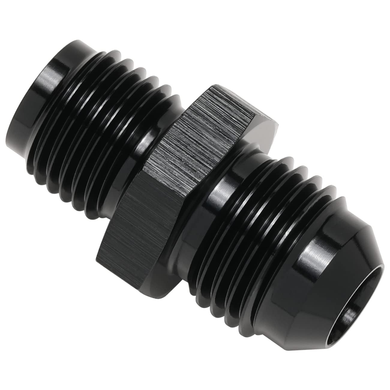 Podavelle 6AN Male to 1/2-20 Inverted Flare Adapter Fitting Connector Aluminum Black